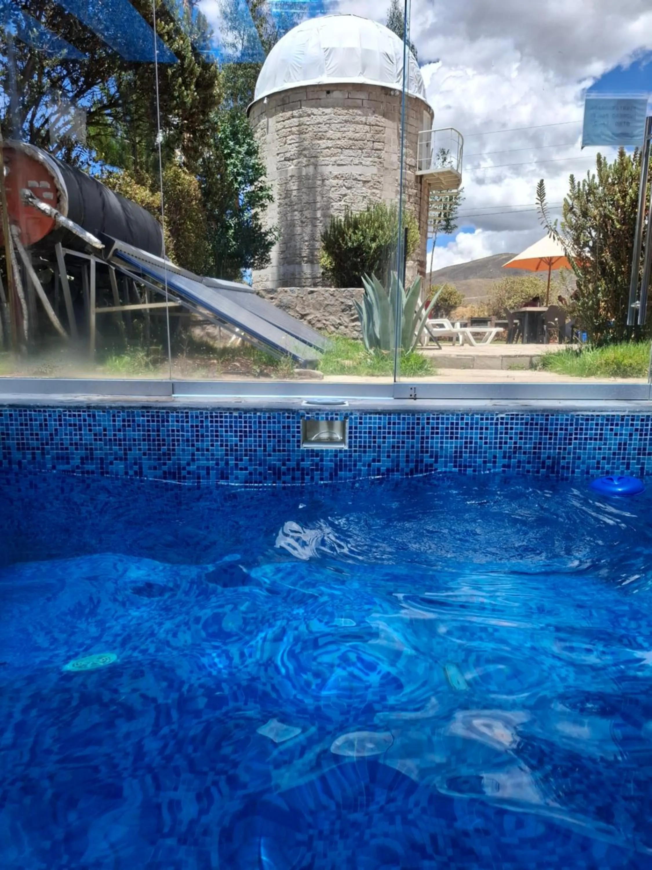 Pool view in Tradicion Colca