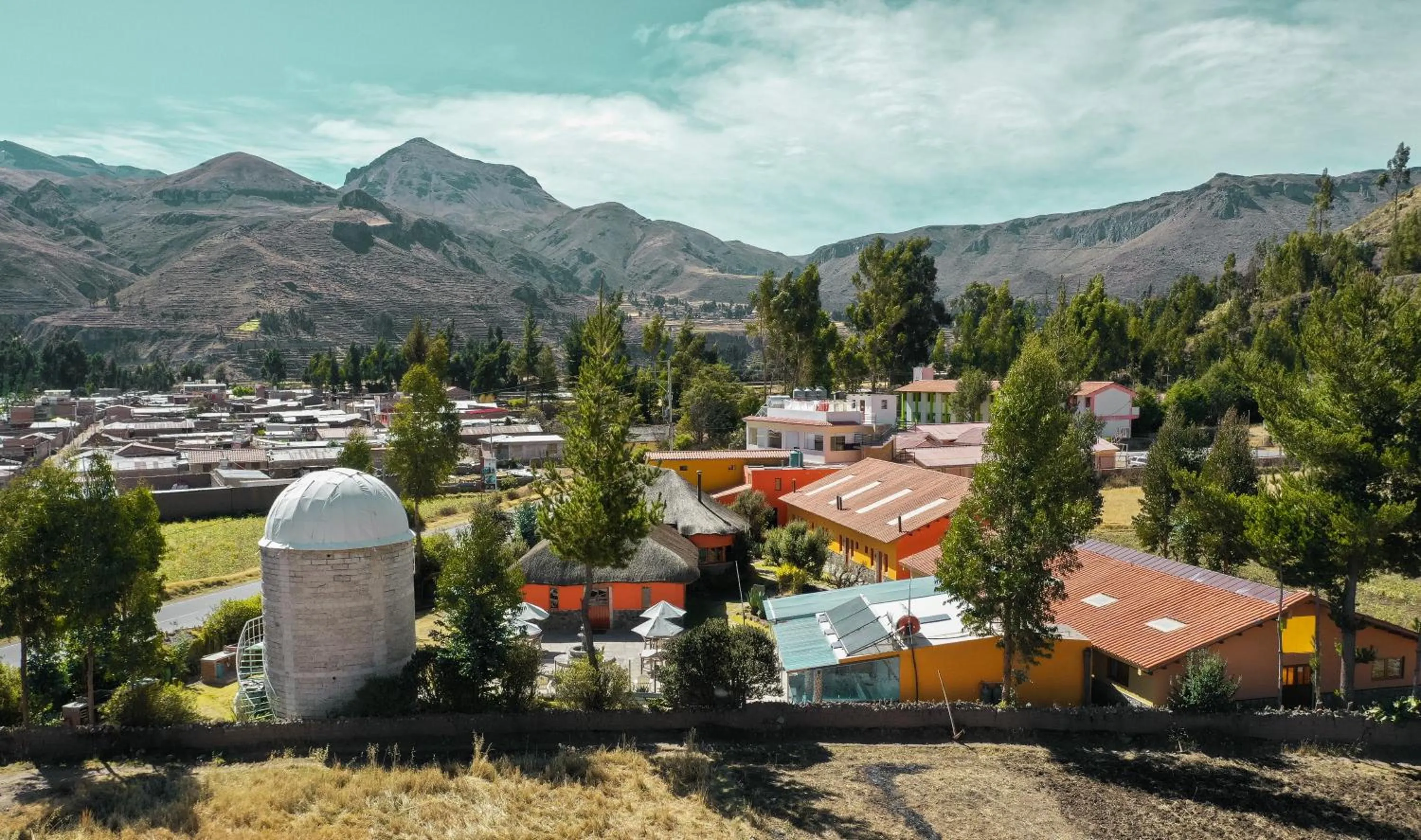 Bird's eye view in Tradicion Colca