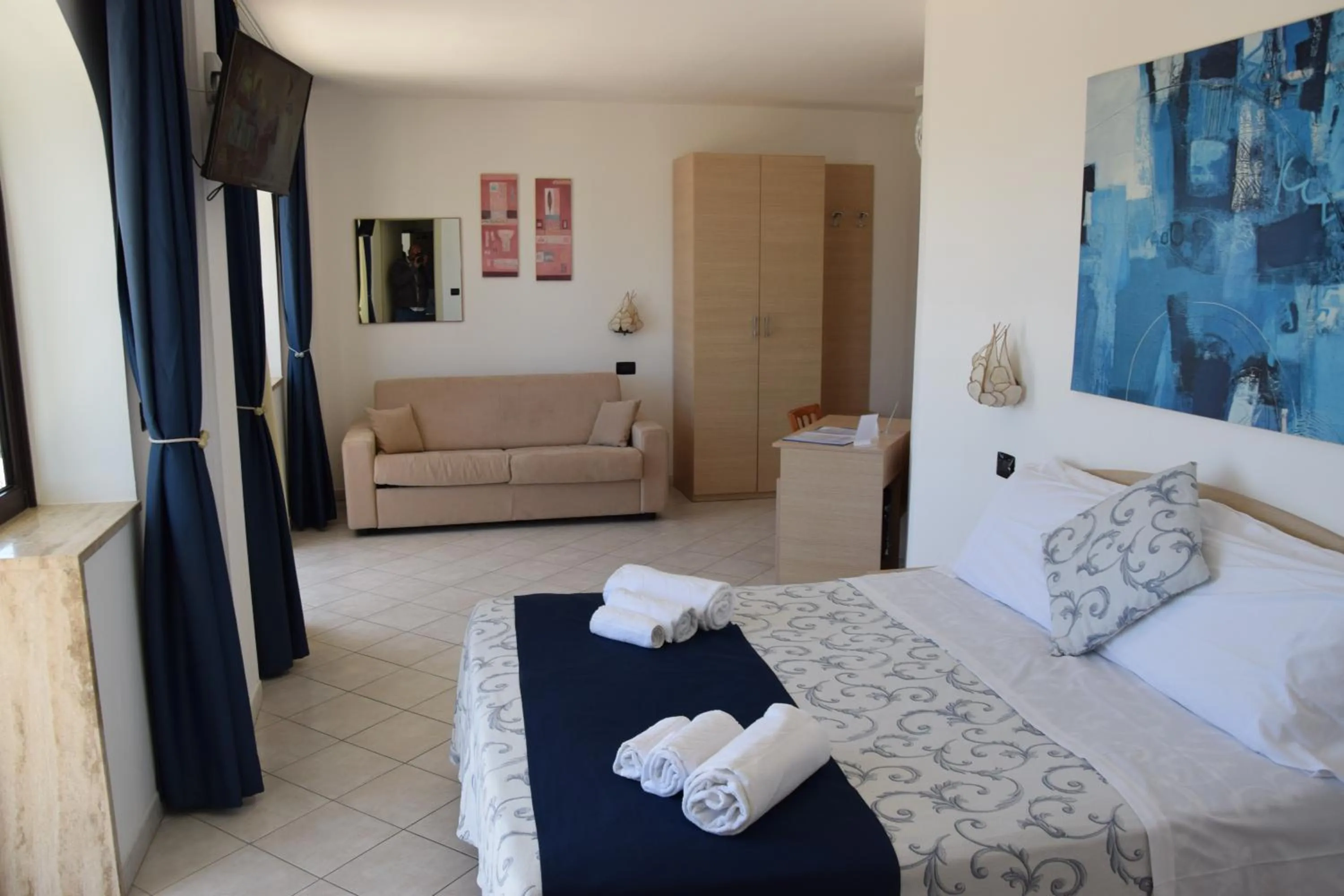 Bed in Hotel Profumo Di Mare