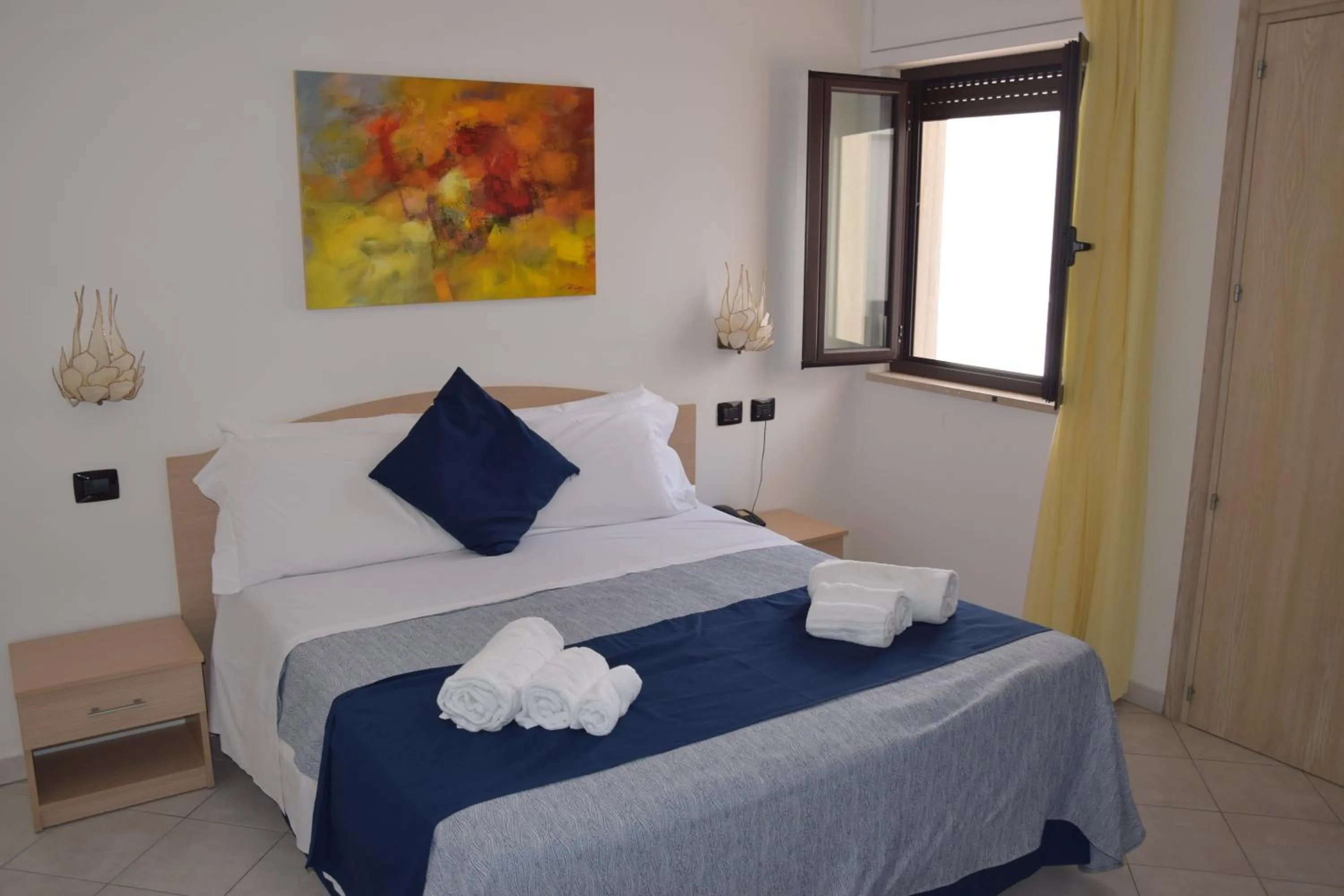 Bed in Hotel Profumo Di Mare