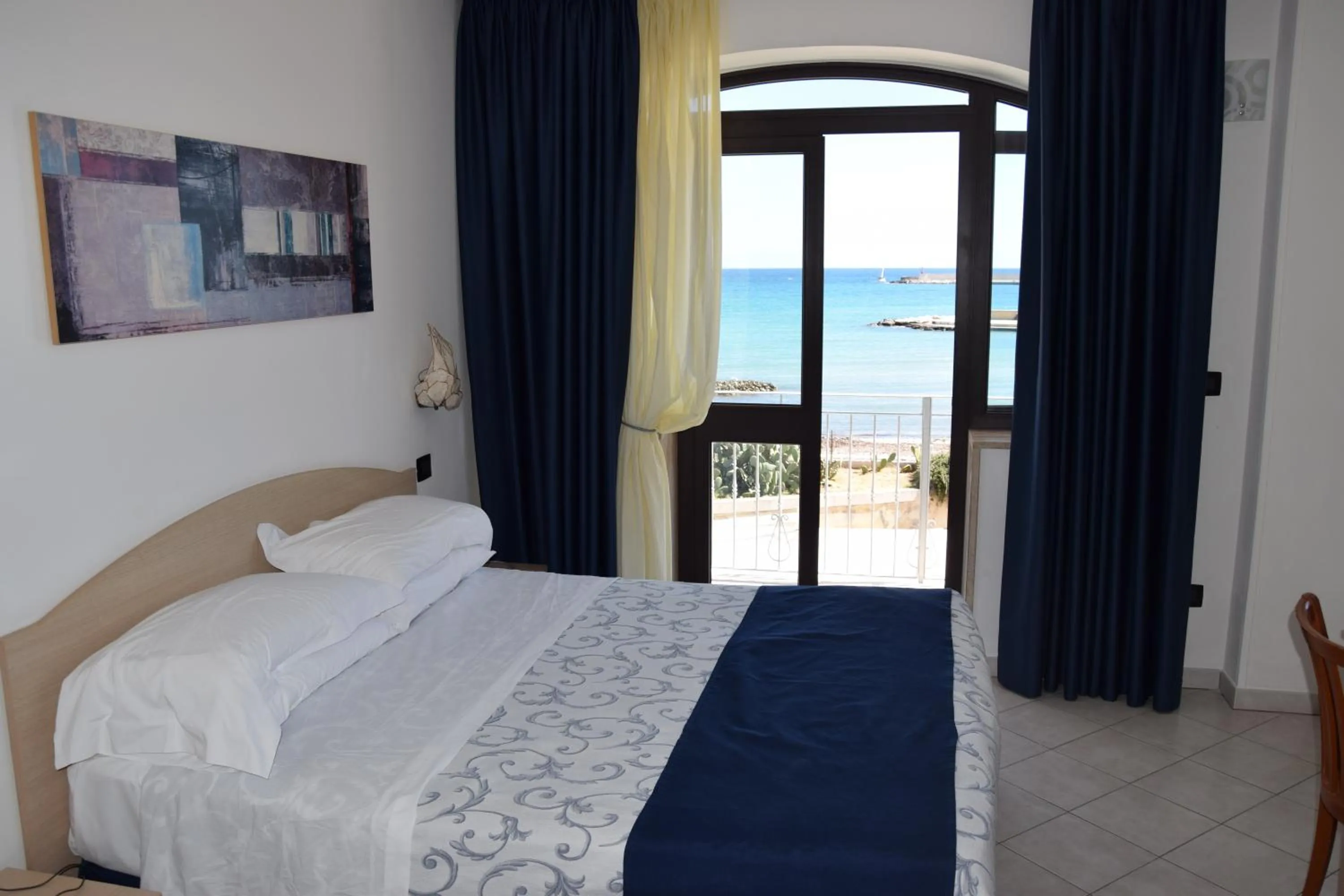Bed in Hotel Profumo Di Mare
