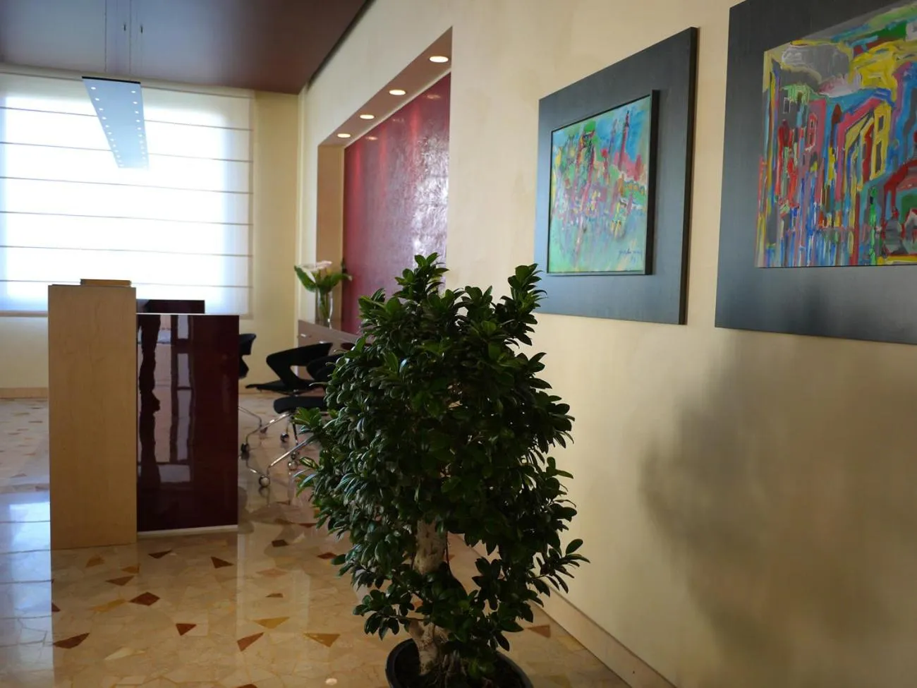 Lobby or reception in Hotel Ancora