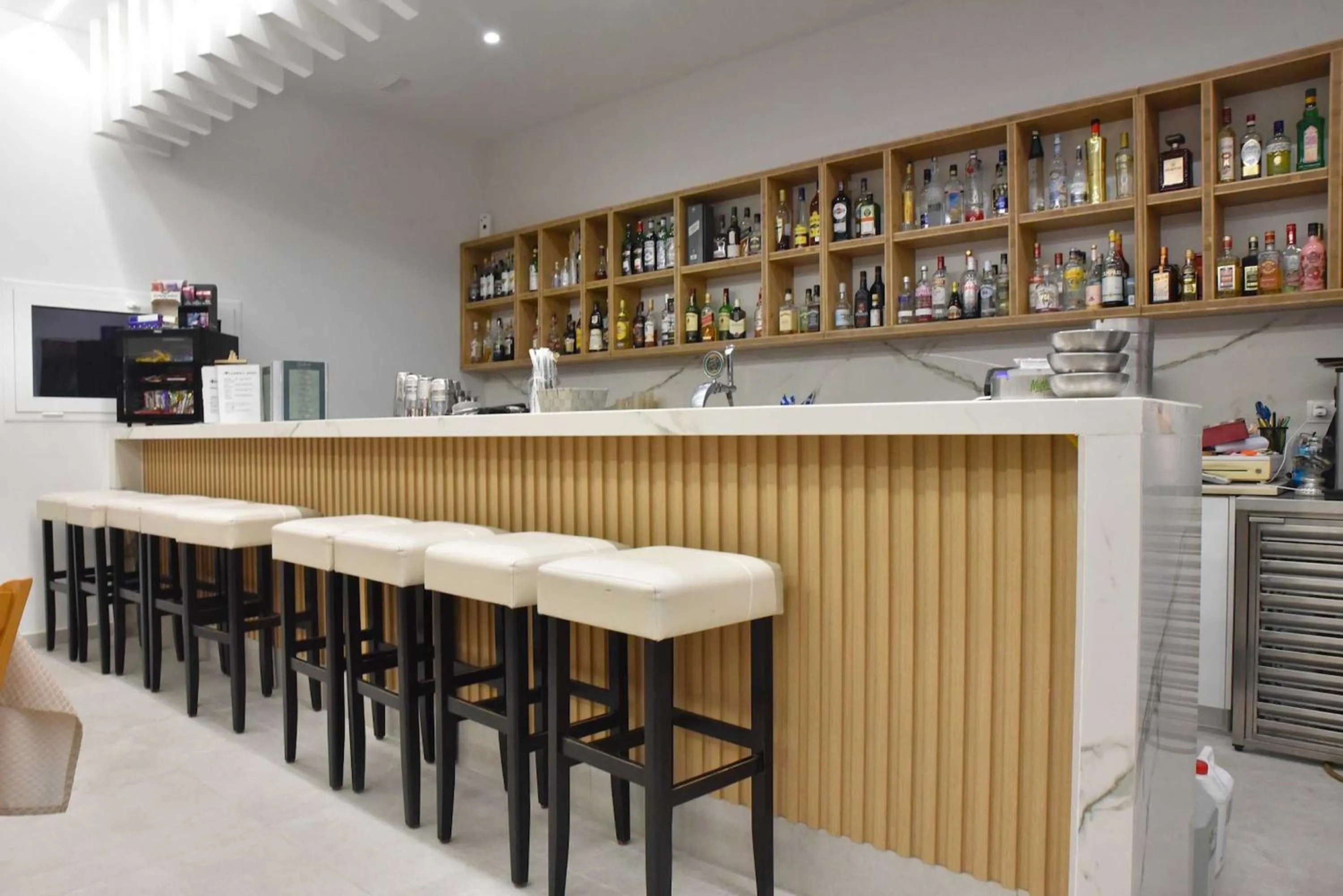 Lounge or bar in Tsampika Hotel Faliraki