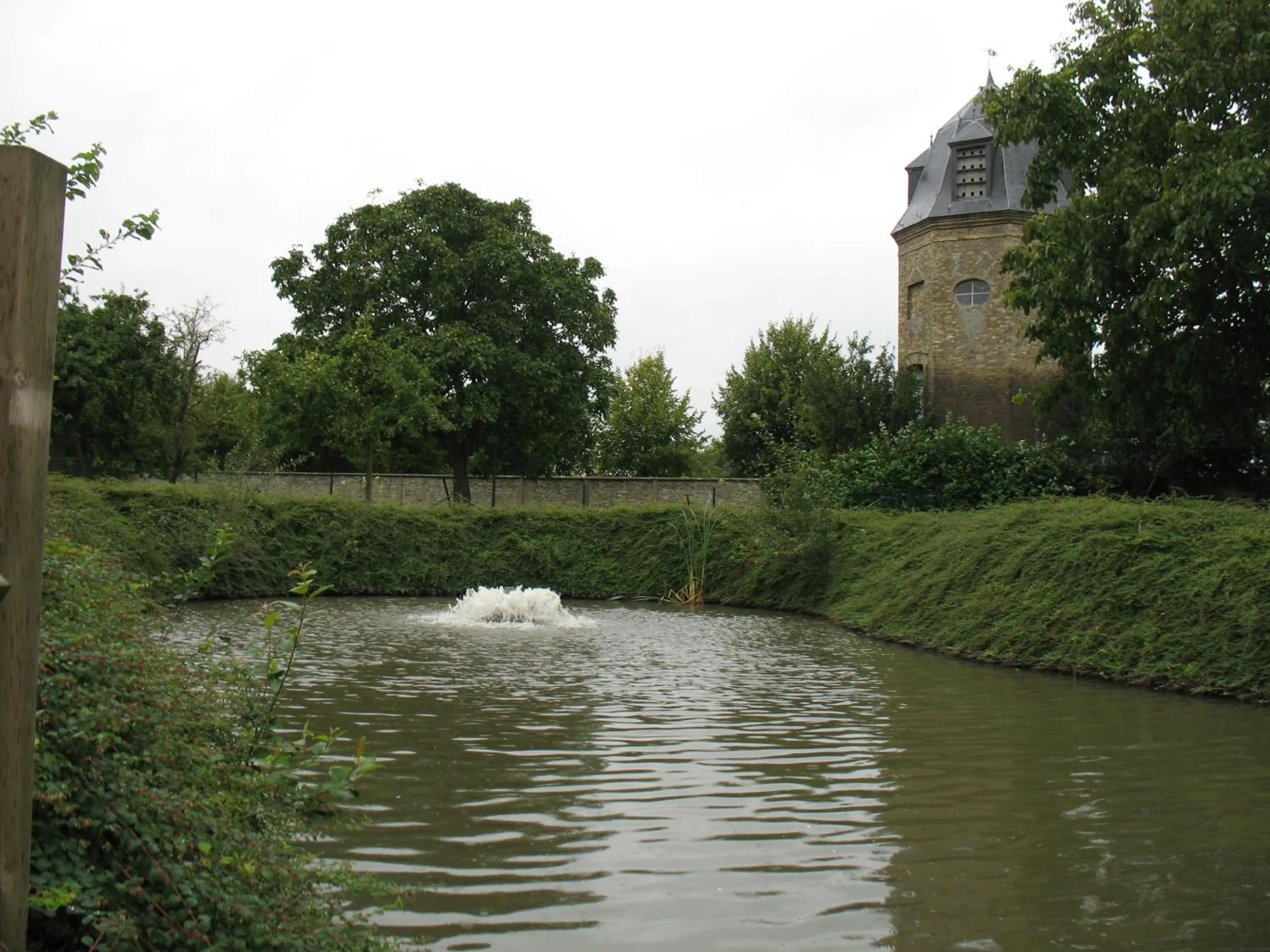 Garden view in Hotel Oude Abdij