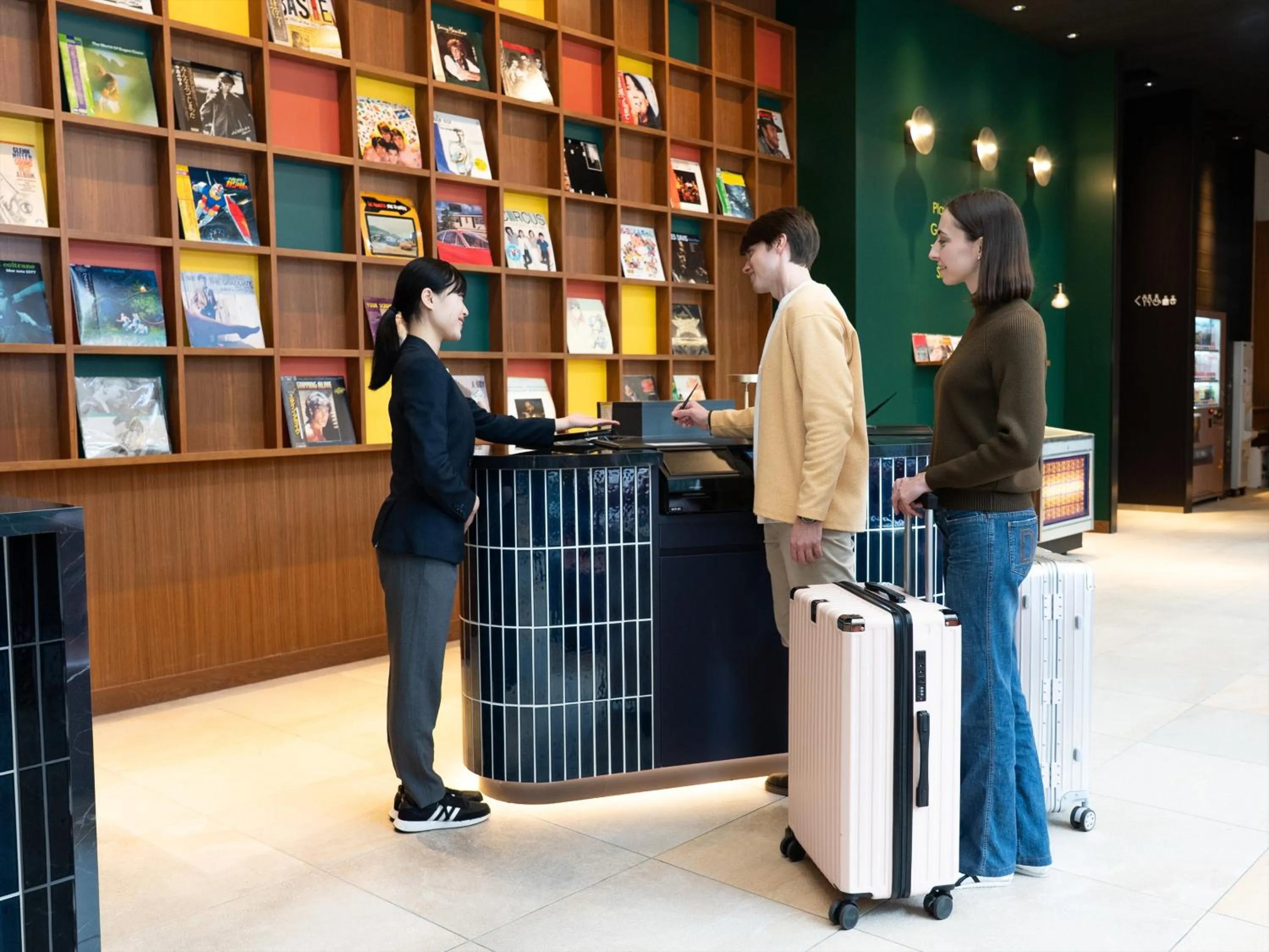 Lobby or reception in Tokyu Stay Hakata