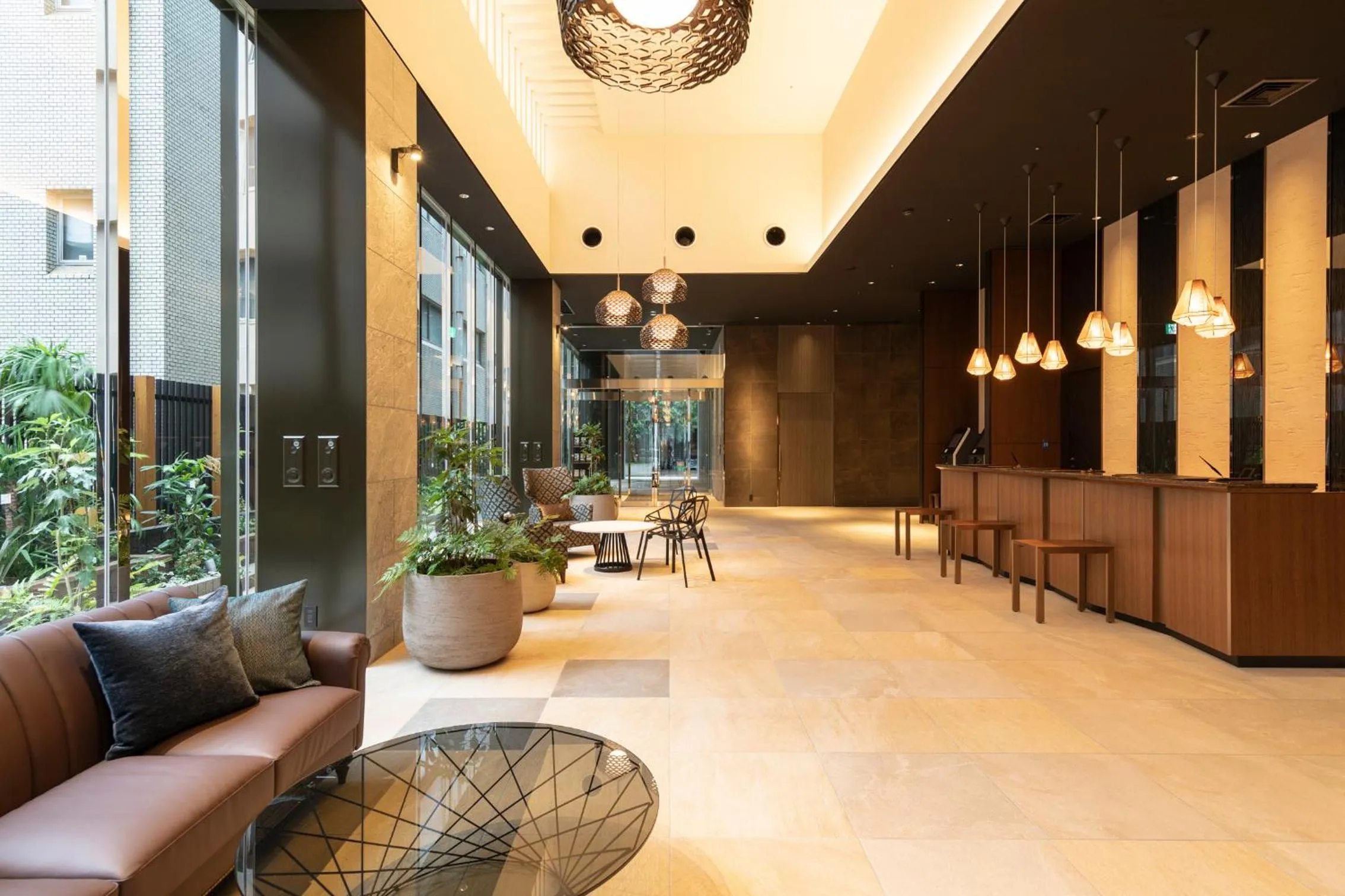 Lobby or reception in Tokyu Stay Hakata