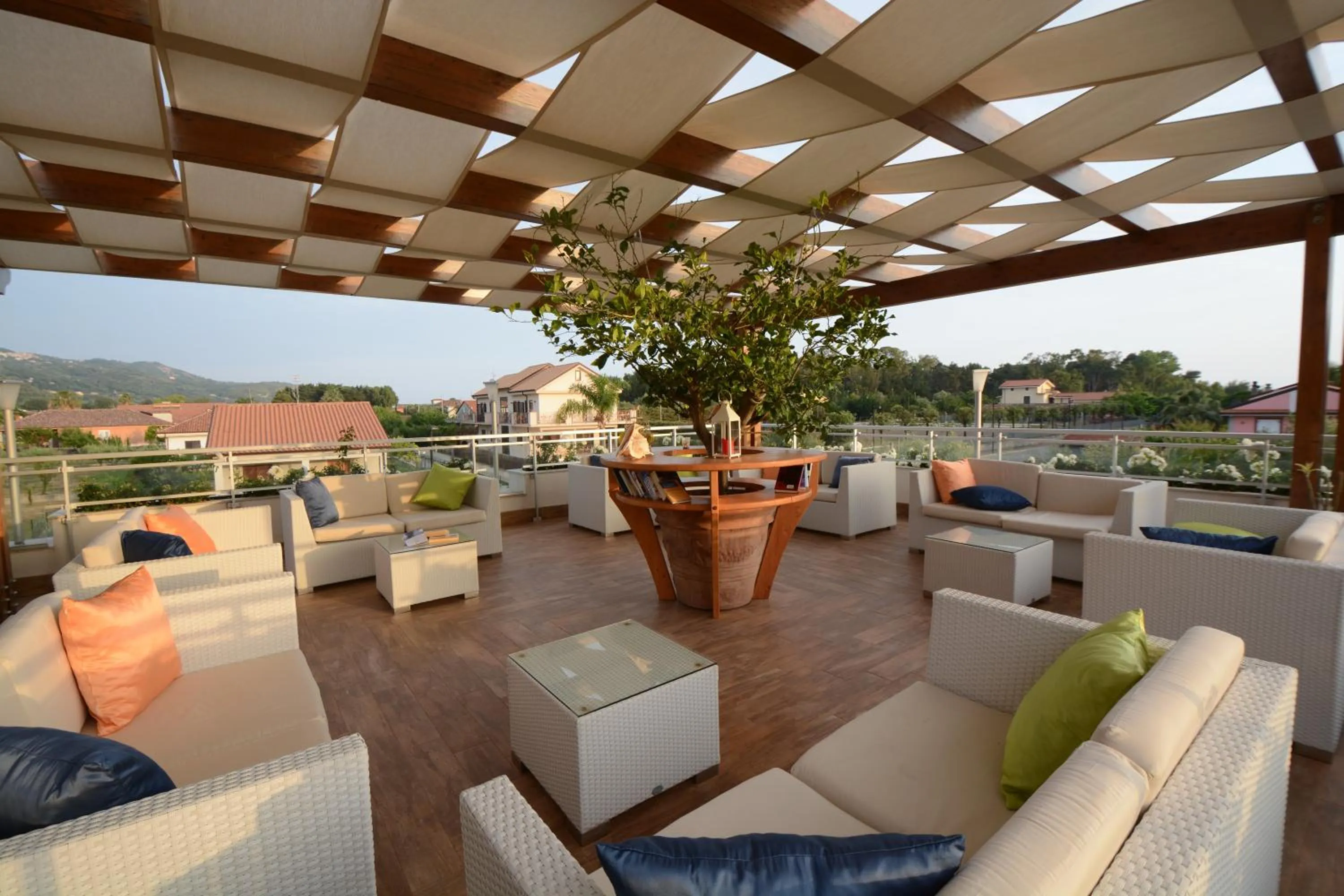 Balcony/Terrace in Hotel Porta Rosa