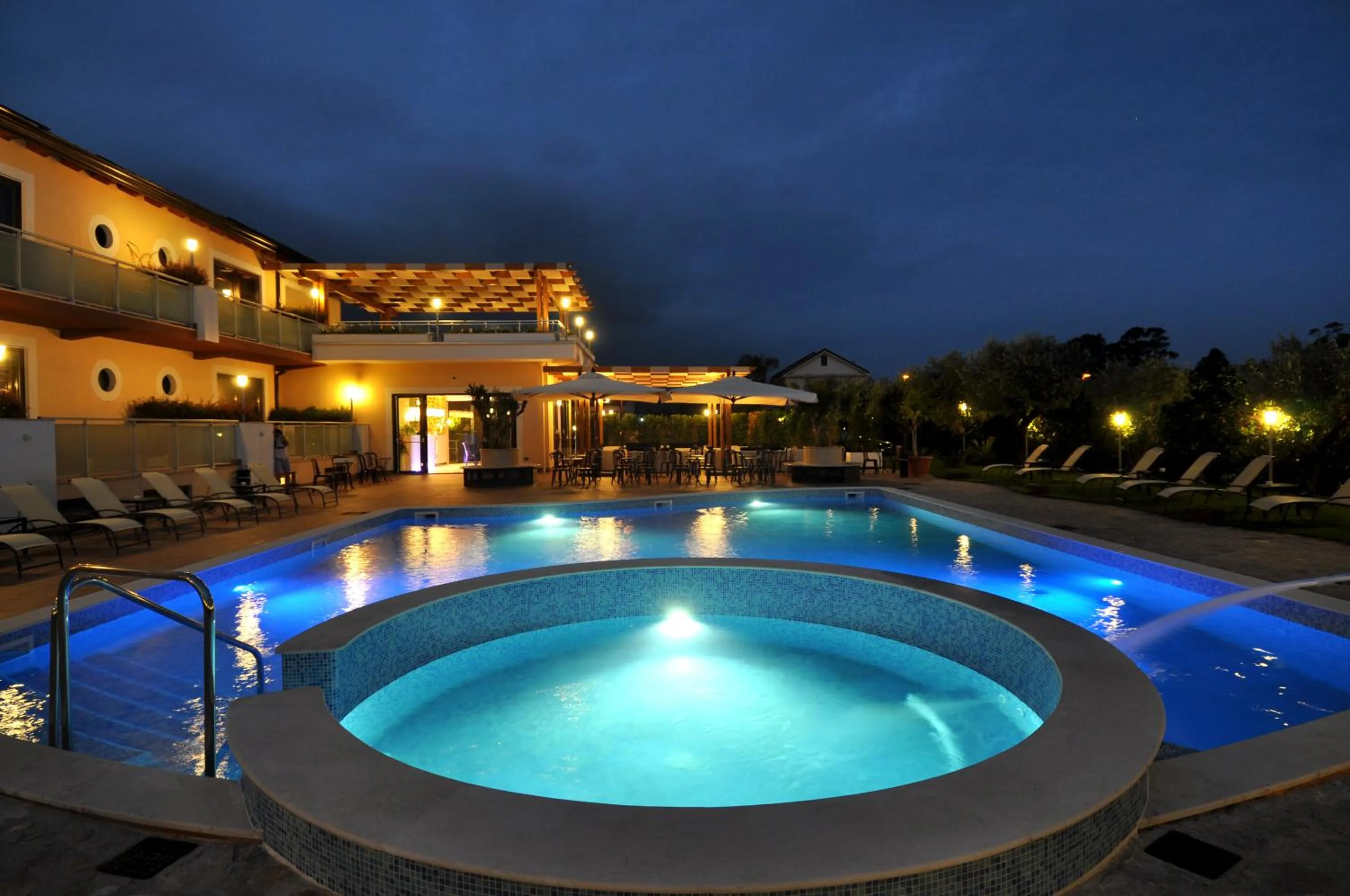 Swimming pool in Hotel Porta Rosa