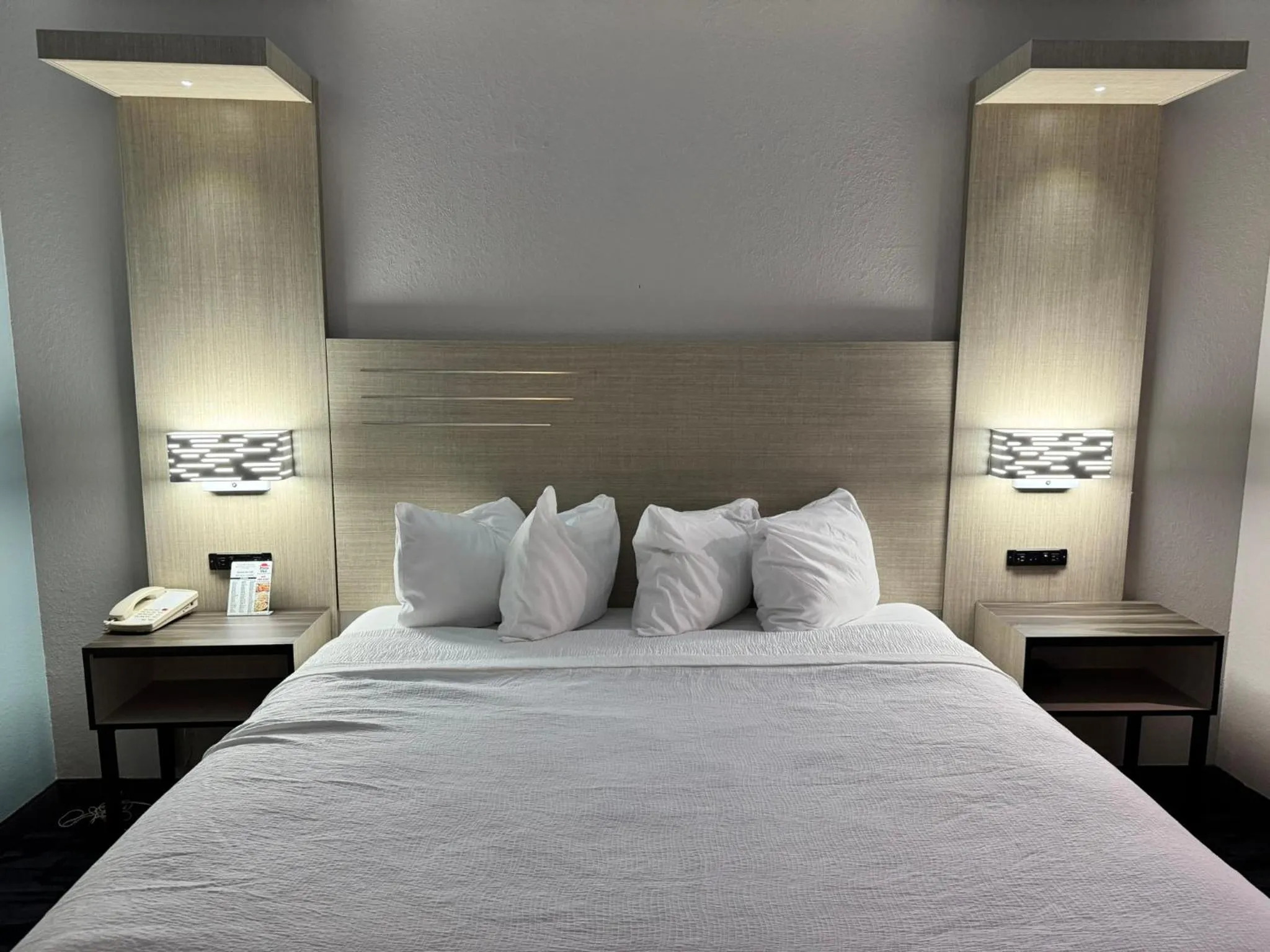 Bed in Baymont by Wyndham Texas City