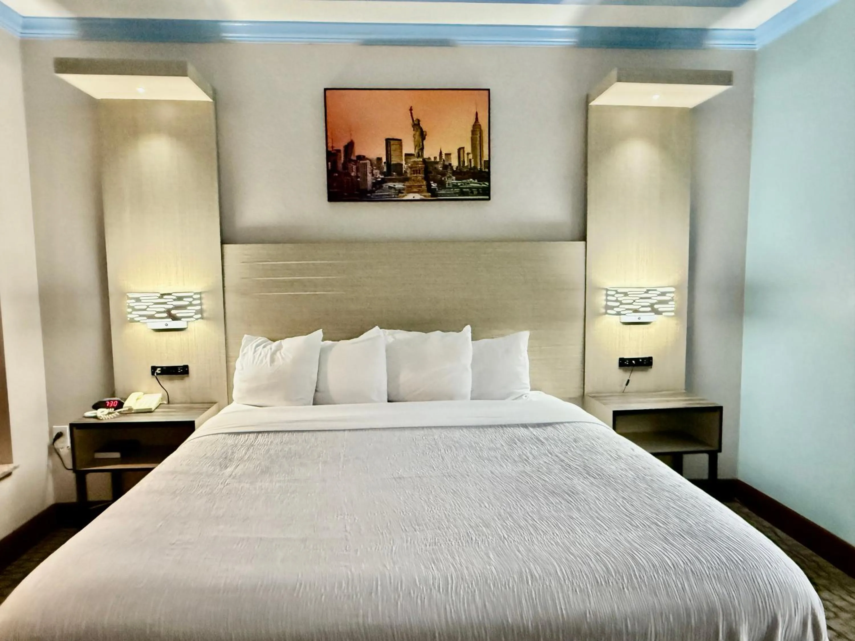 Bed in Baymont by Wyndham Texas City