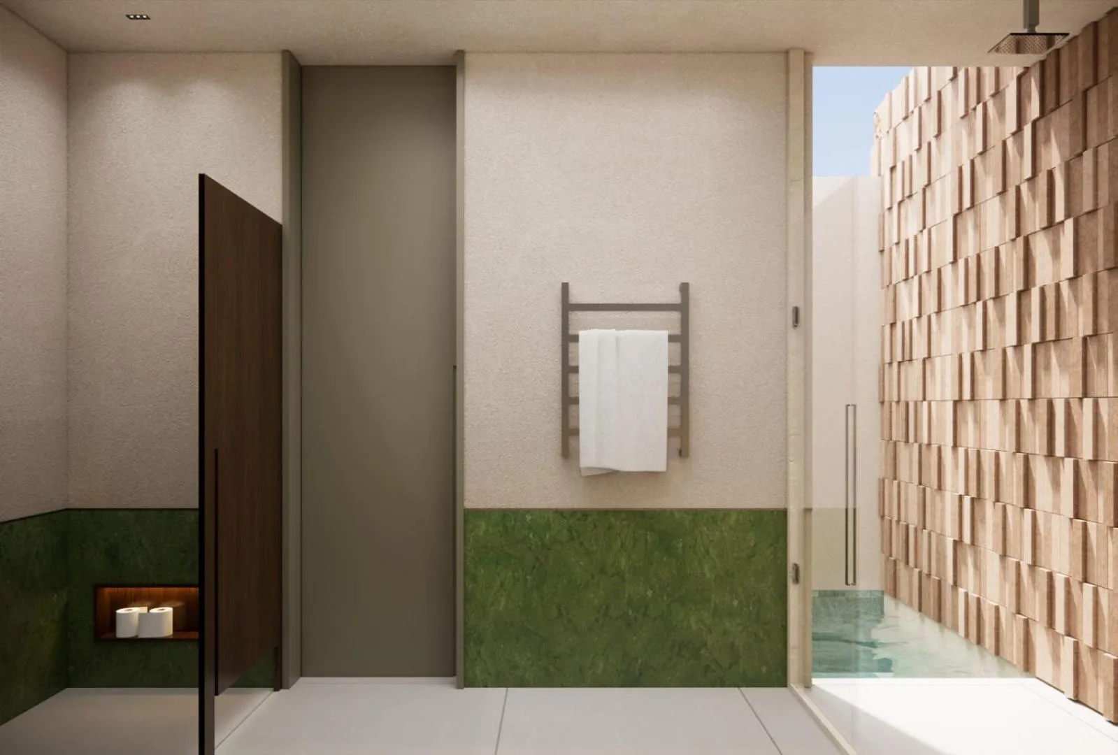Shower in Verde da Mata Hotel