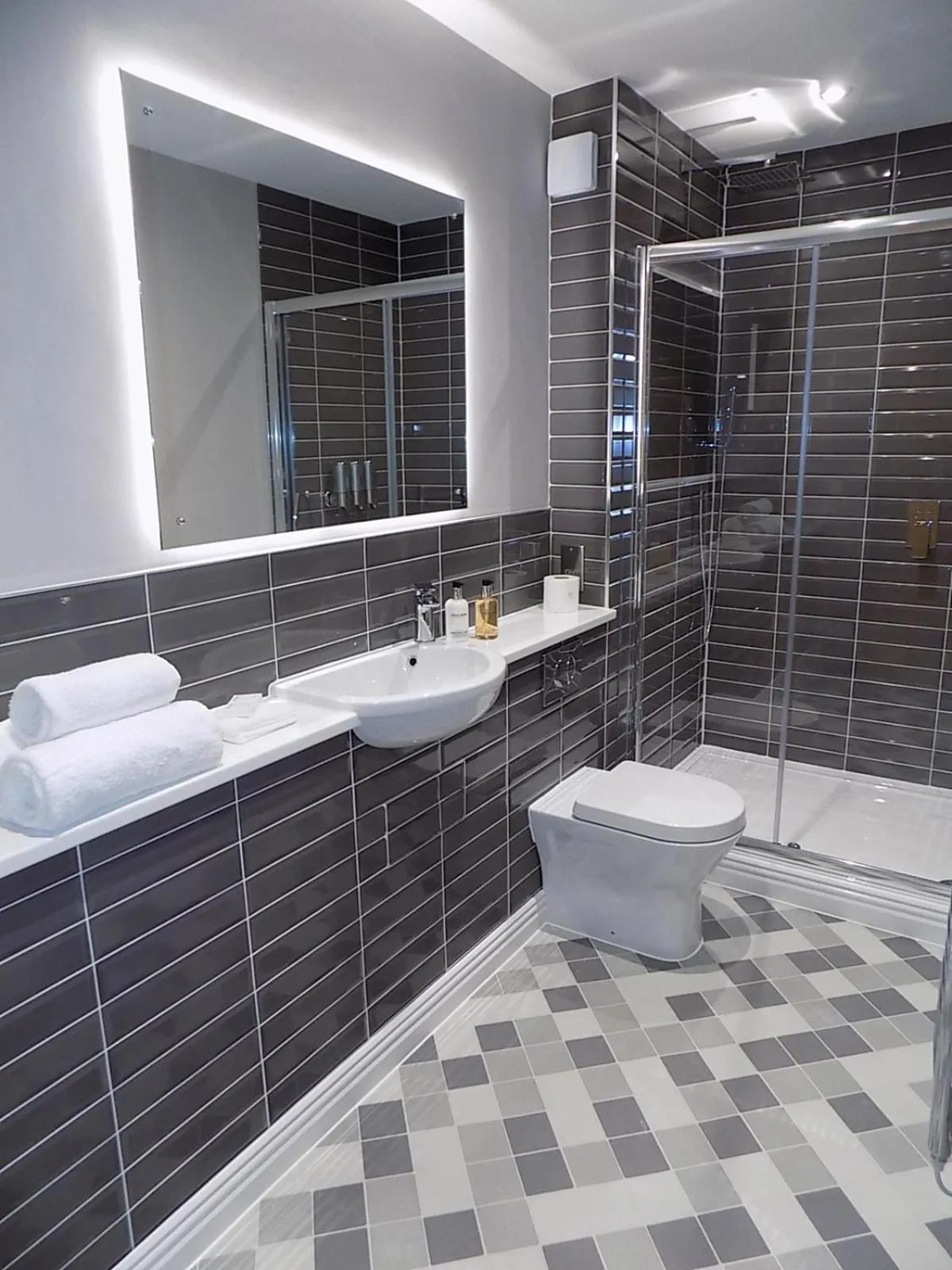 Bathroom in The Old Wool House Apartments