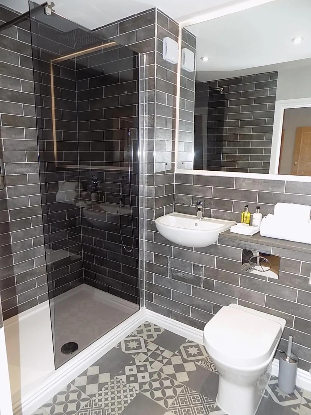 Bathroom in The Old Wool House Apartments