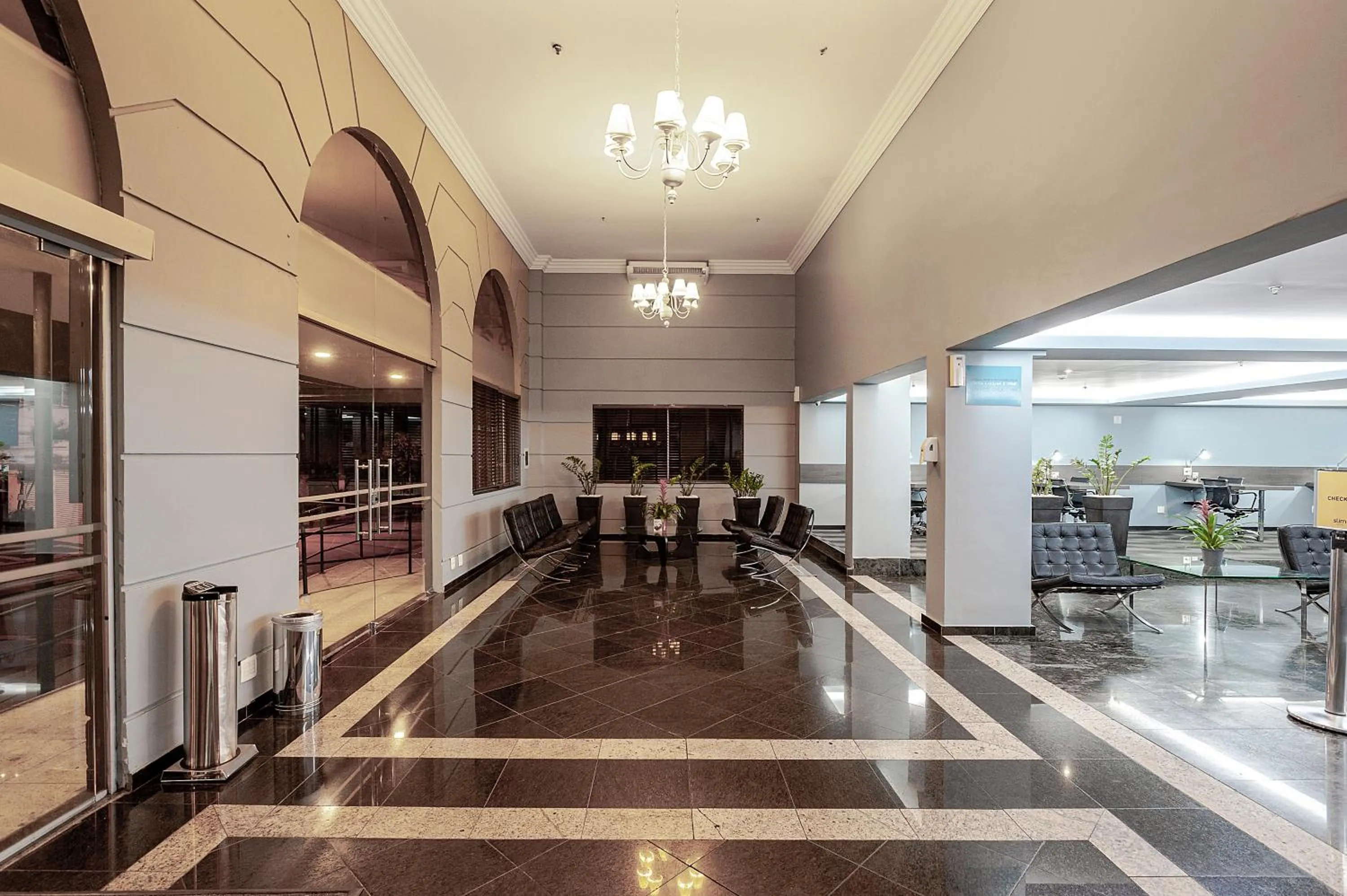 Lobby or reception in Slim São Paulo Congonhas