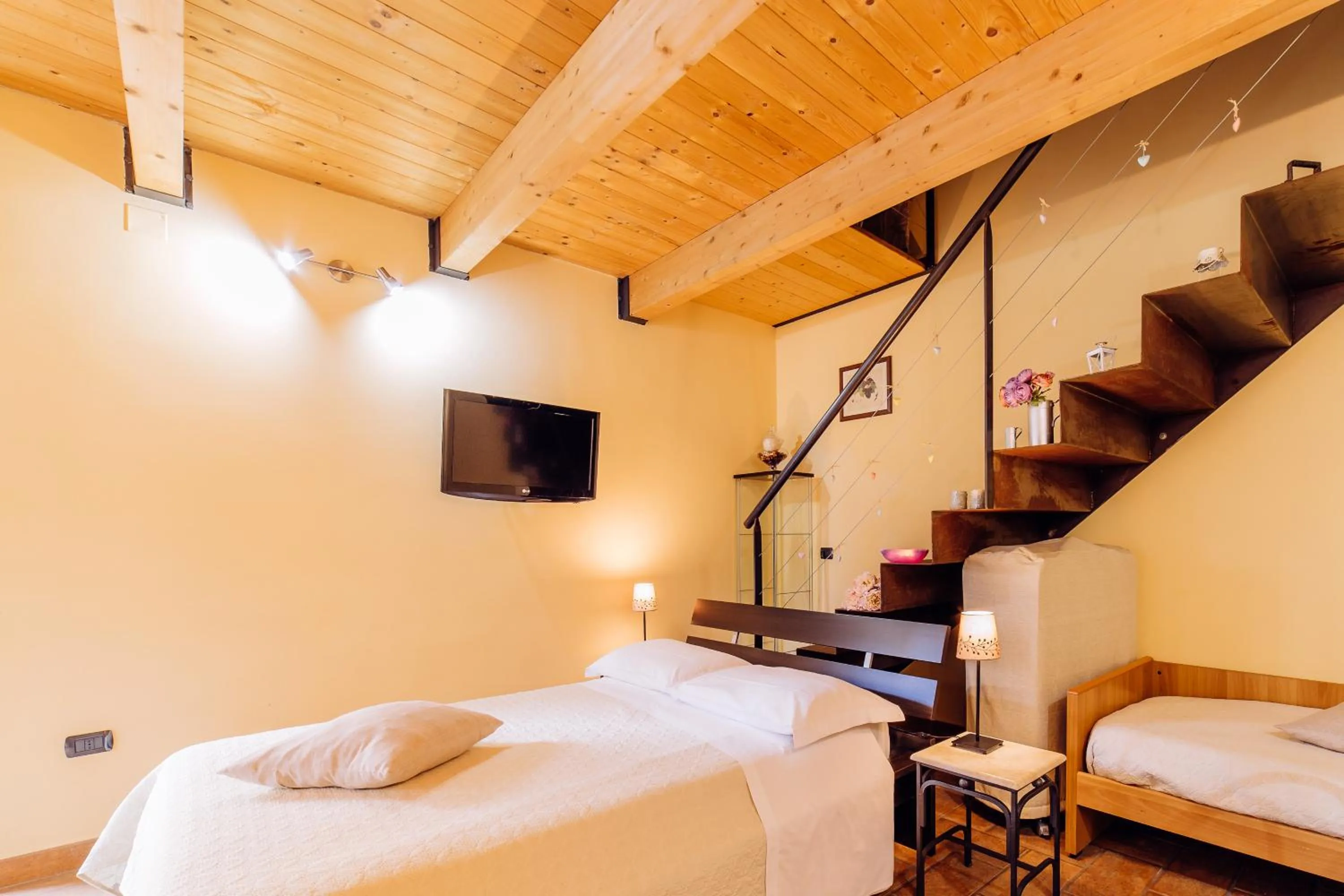 Photo of the whole room, Bed in B&B La Casa Di Plinio