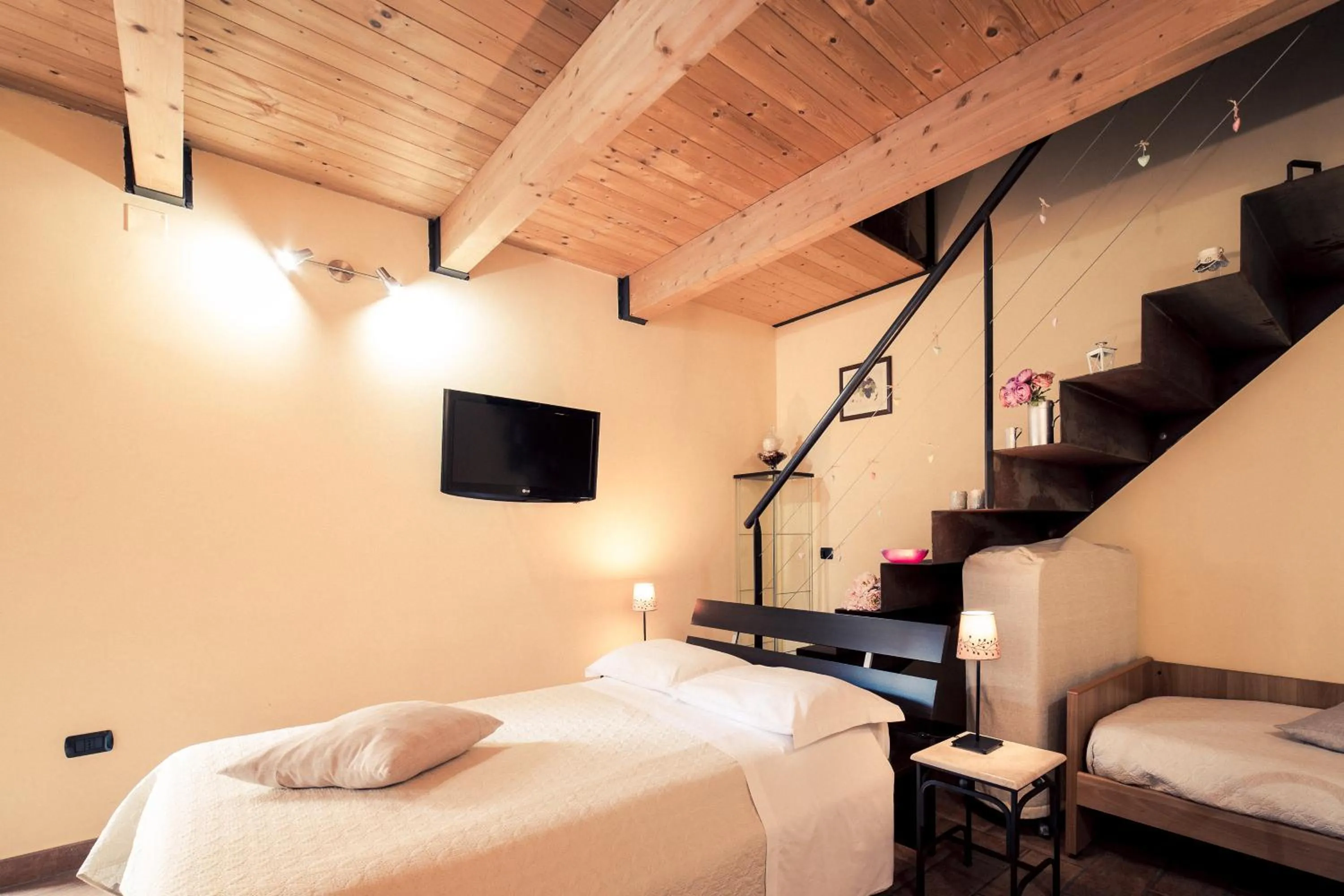 Photo of the whole room, Bed in B&B La Casa Di Plinio