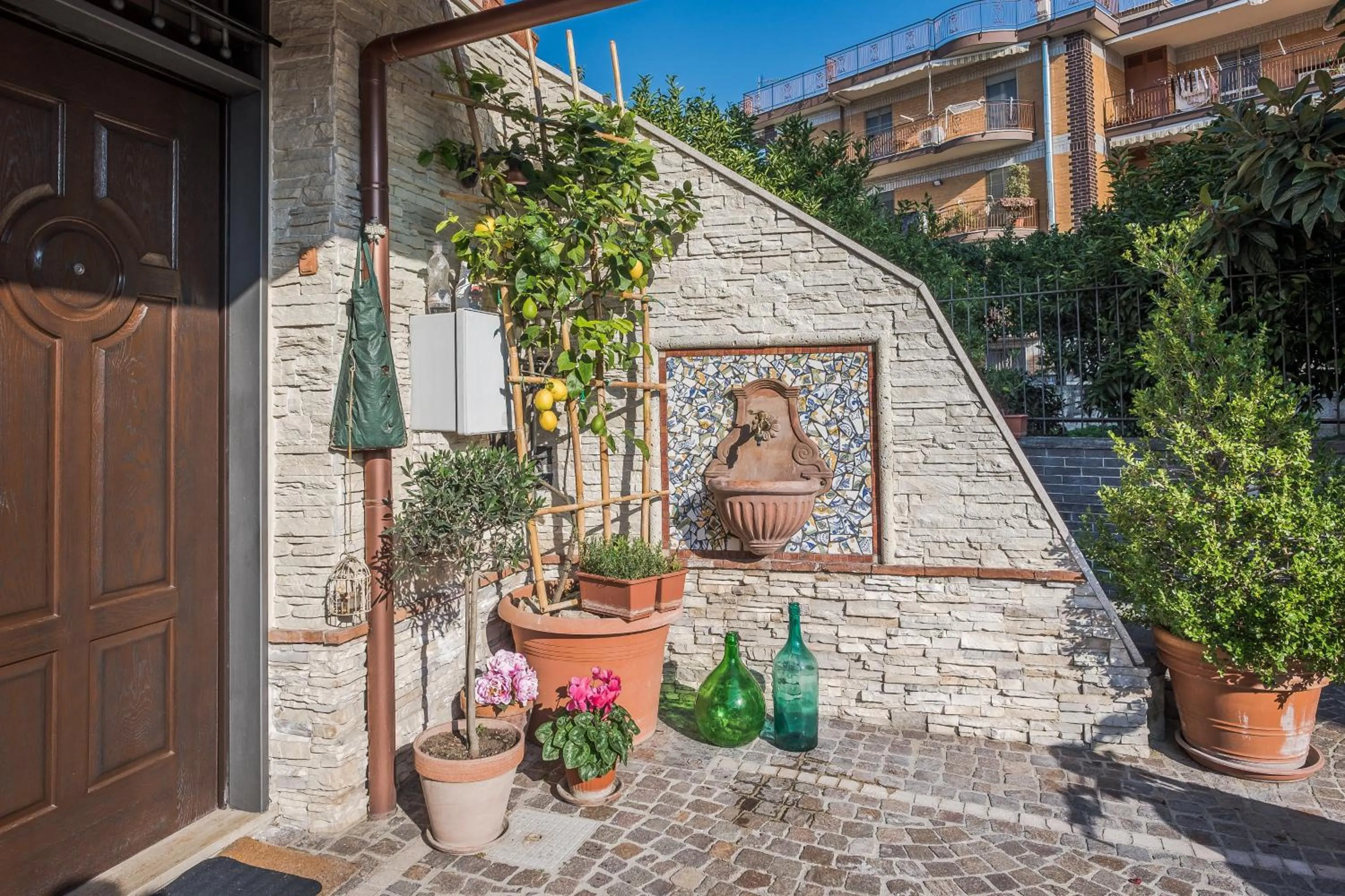 Patio in B&B La Casa Di Plinio