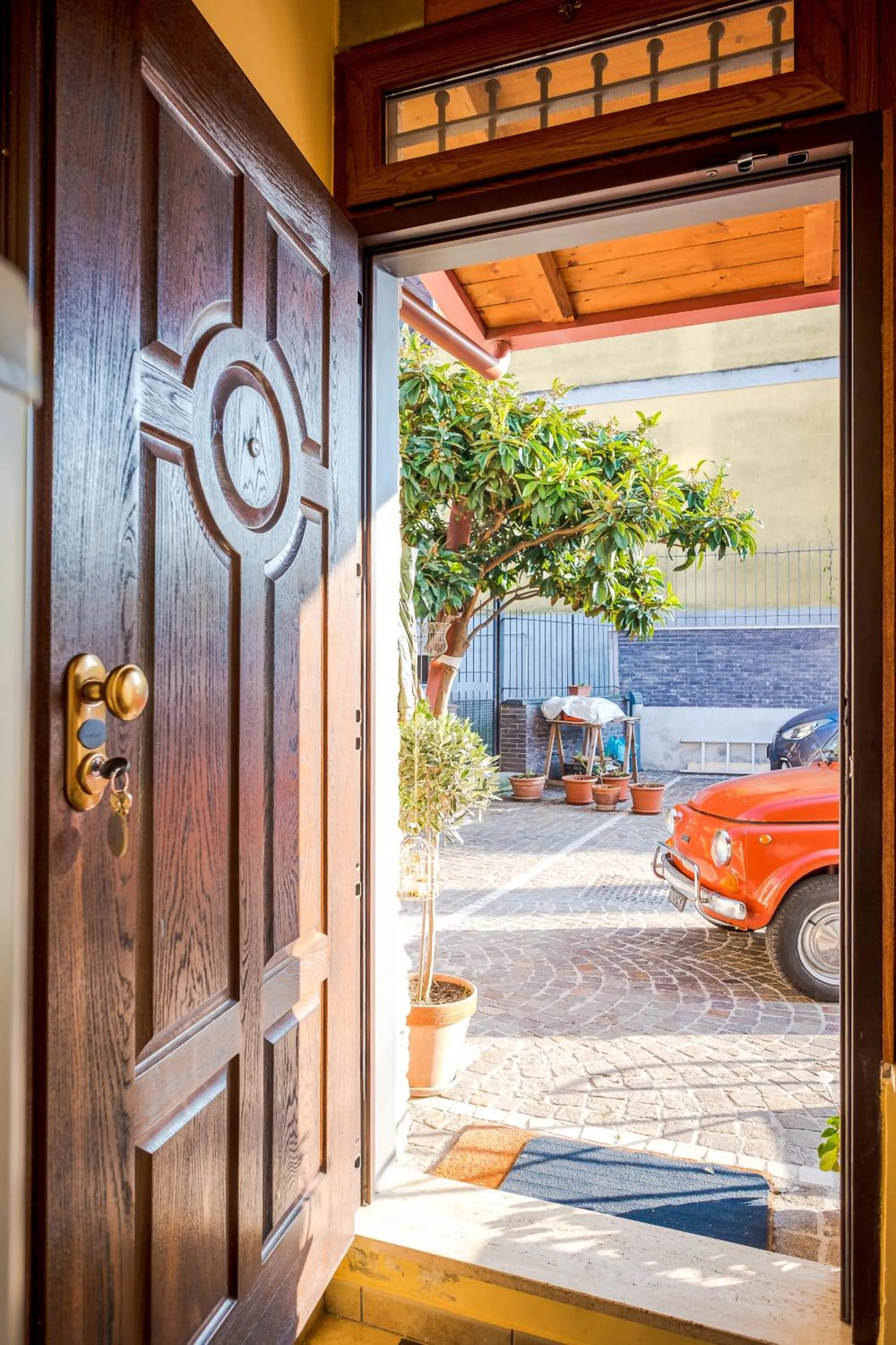 Kitchen or kitchenette in B&B La Casa Di Plinio