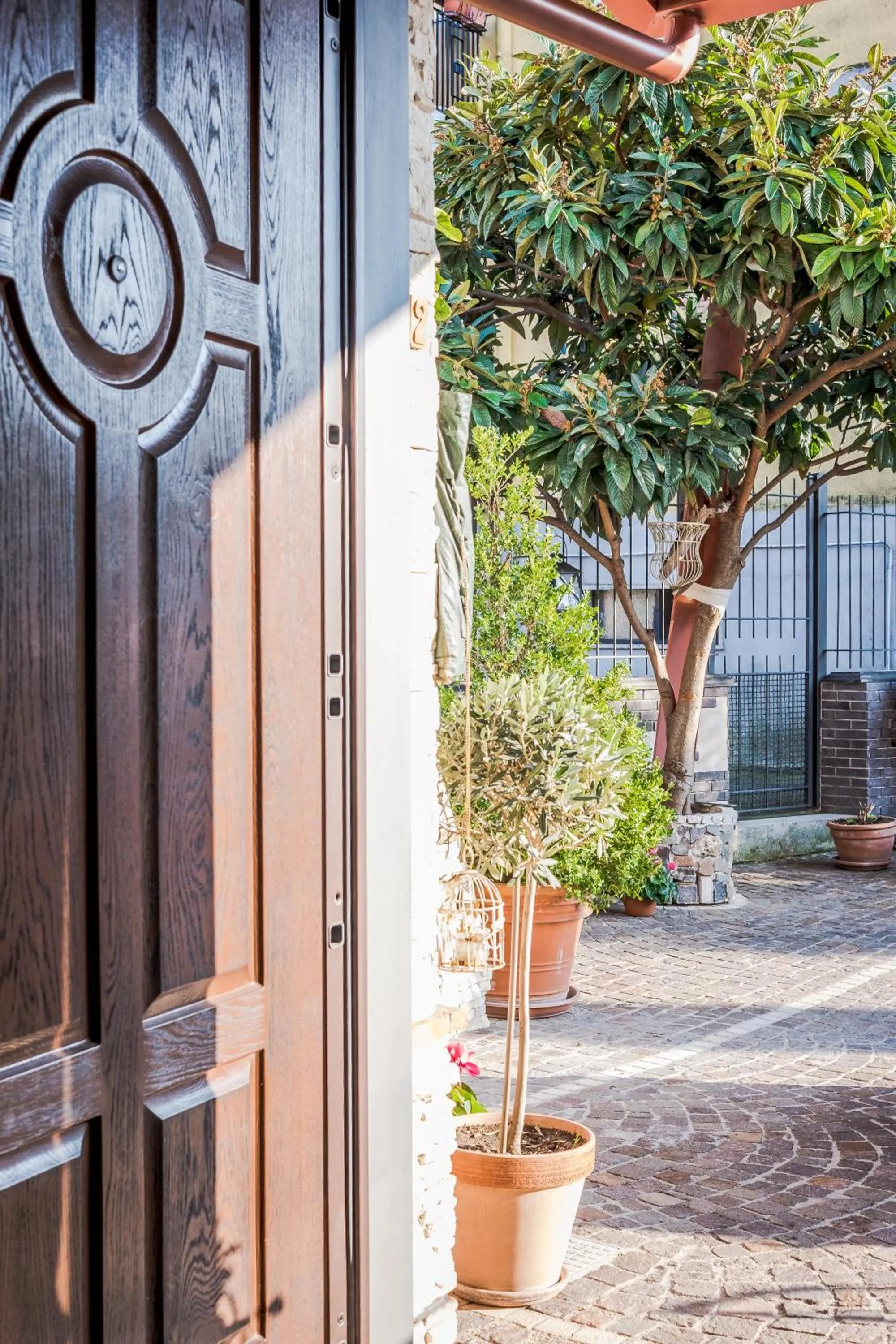 Facade/entrance in B&B La Casa Di Plinio