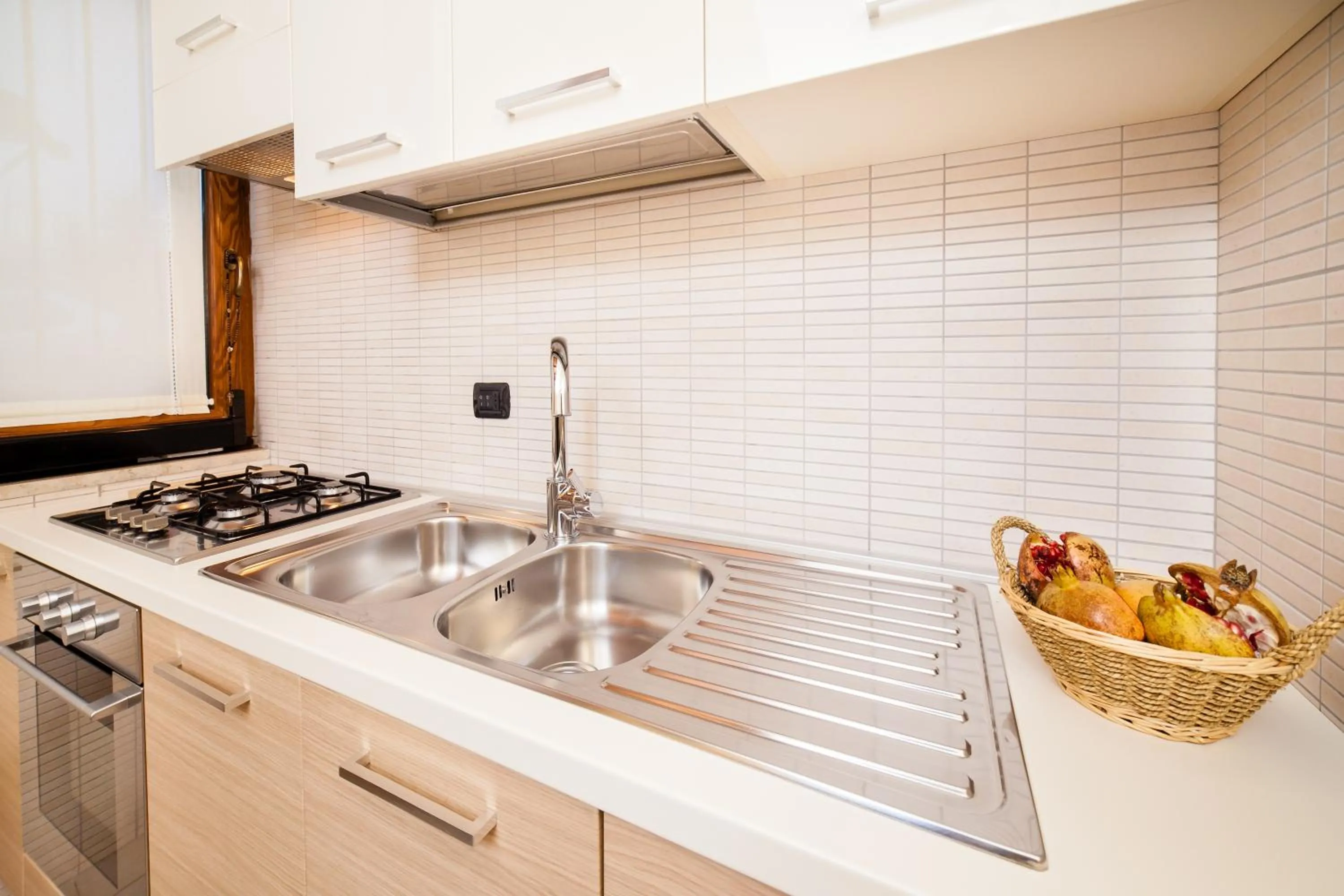Kitchen or kitchenette in B&B La Casa Di Plinio