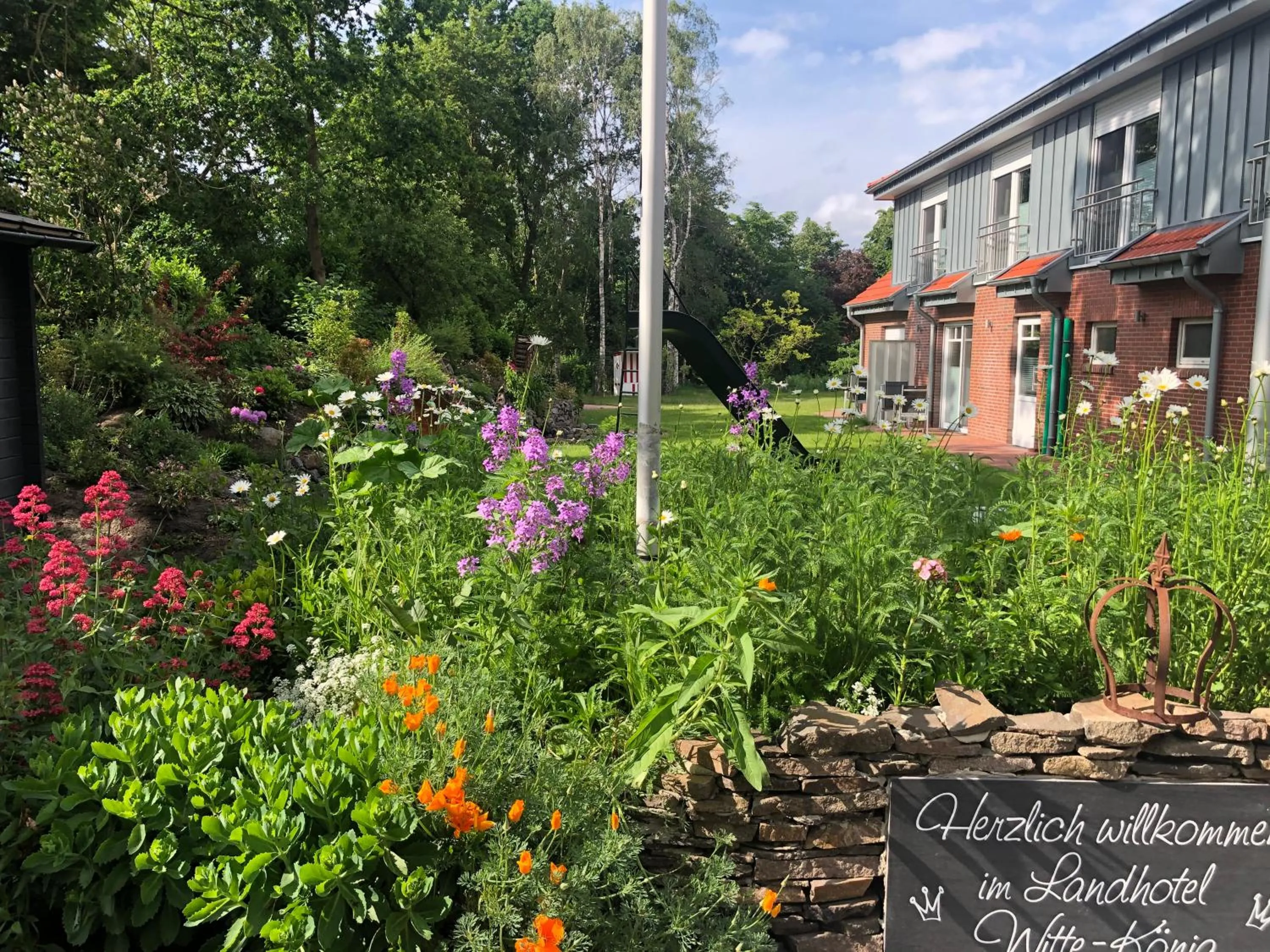 Garden in Landhotel Witte-König