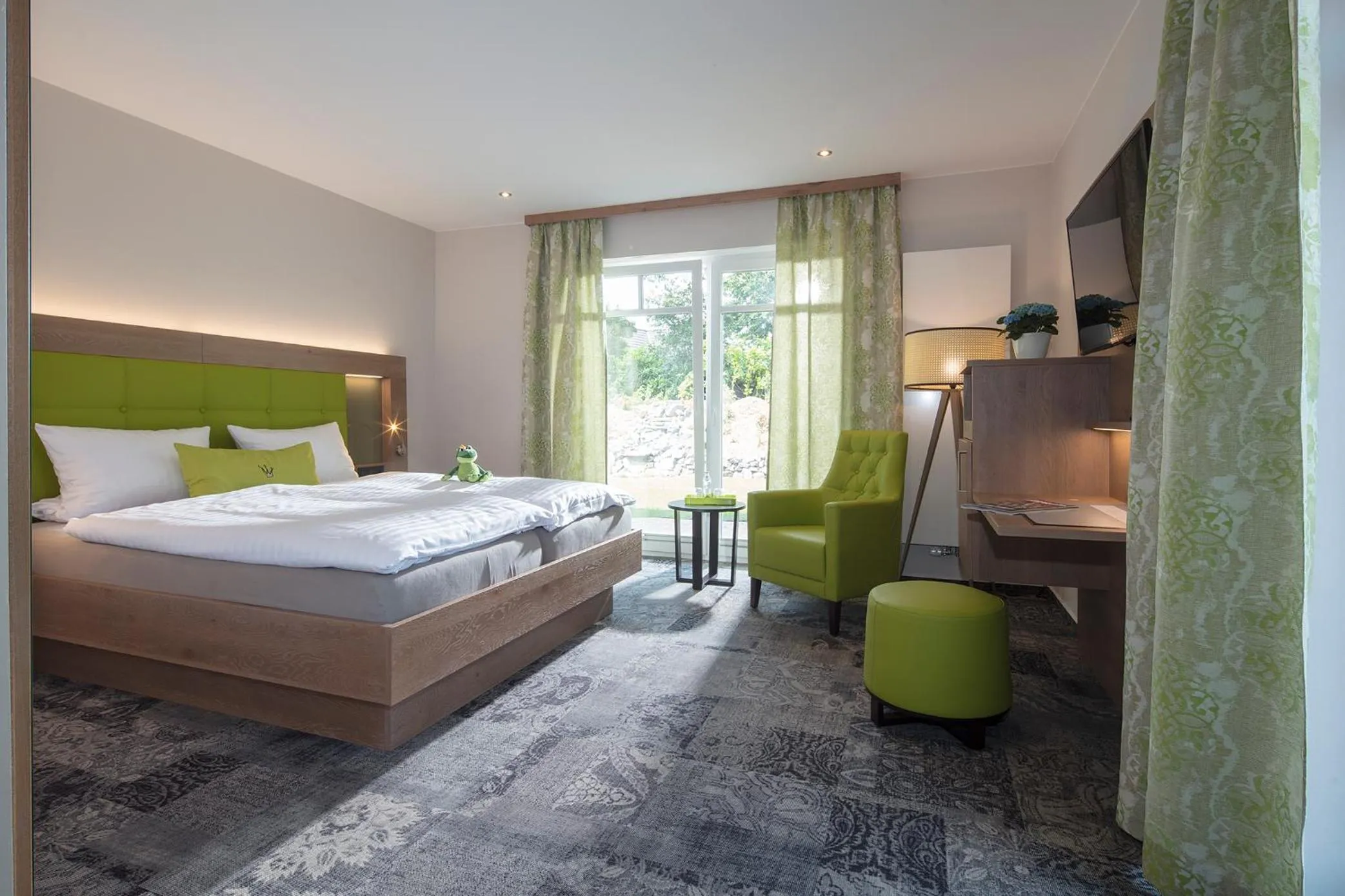 Photo of the whole room, Bed in Landhotel Witte-König