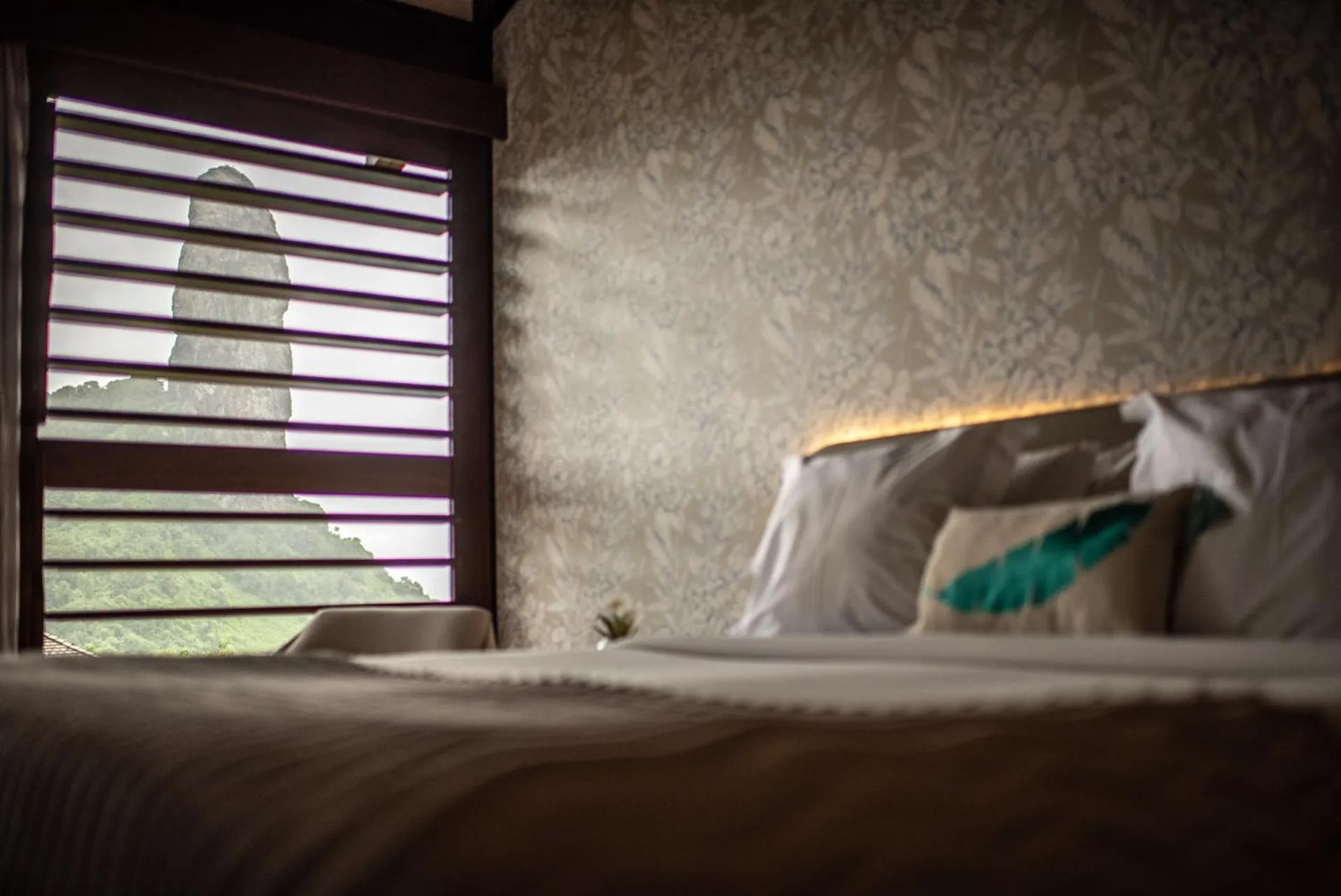 Bed in Pousada Morena