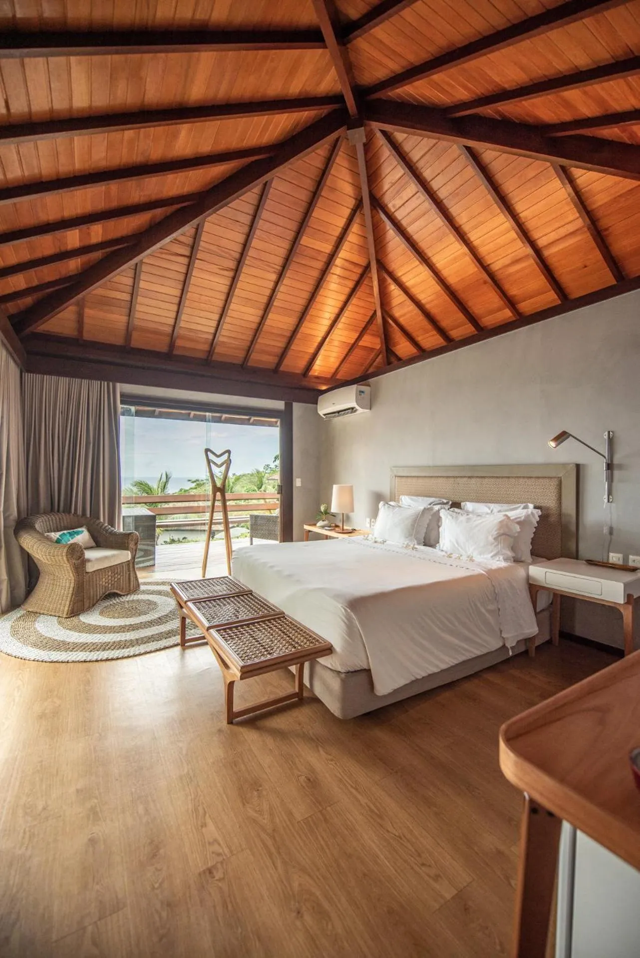 Bed in Pousada Morena