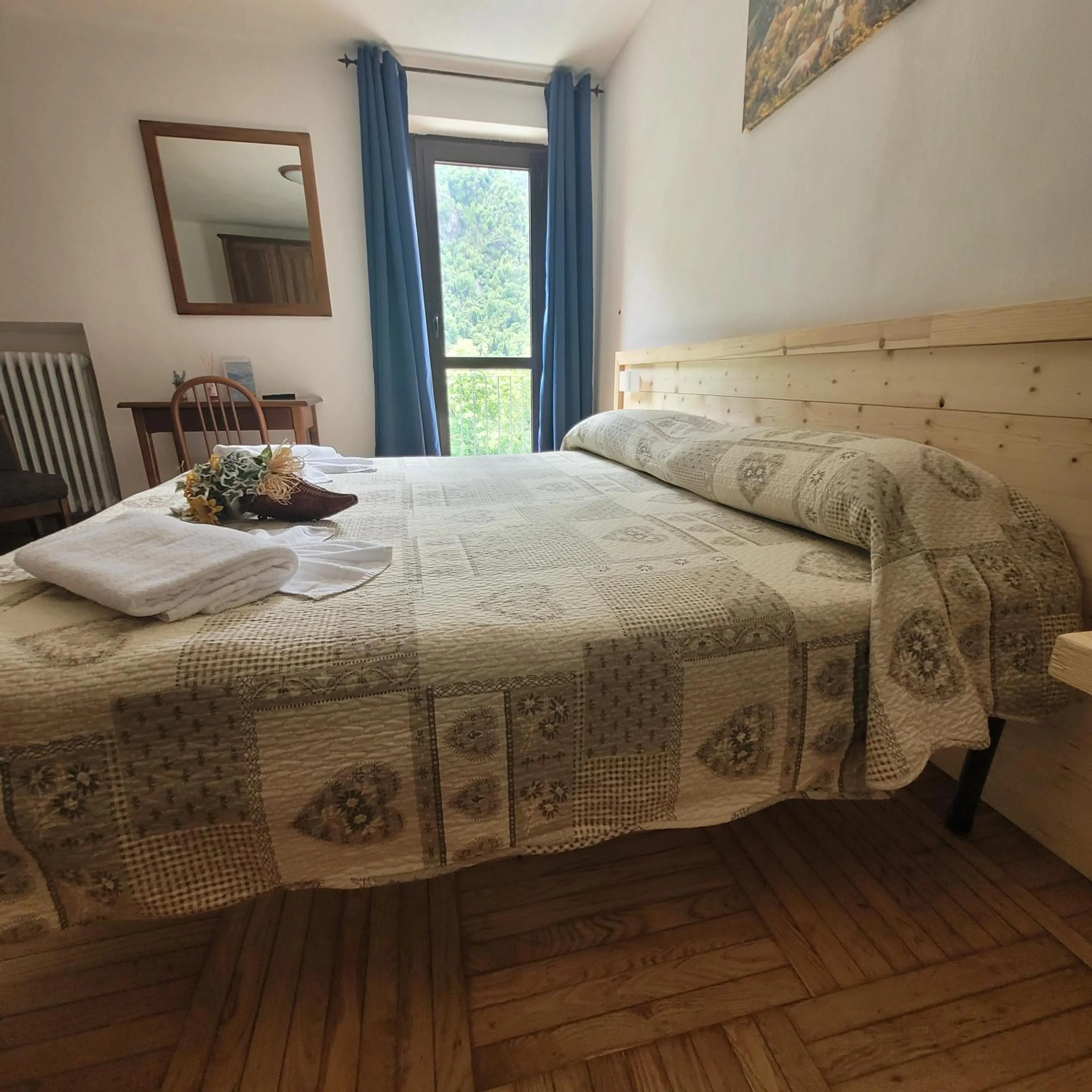 Bed in Chalet Monte Nebius