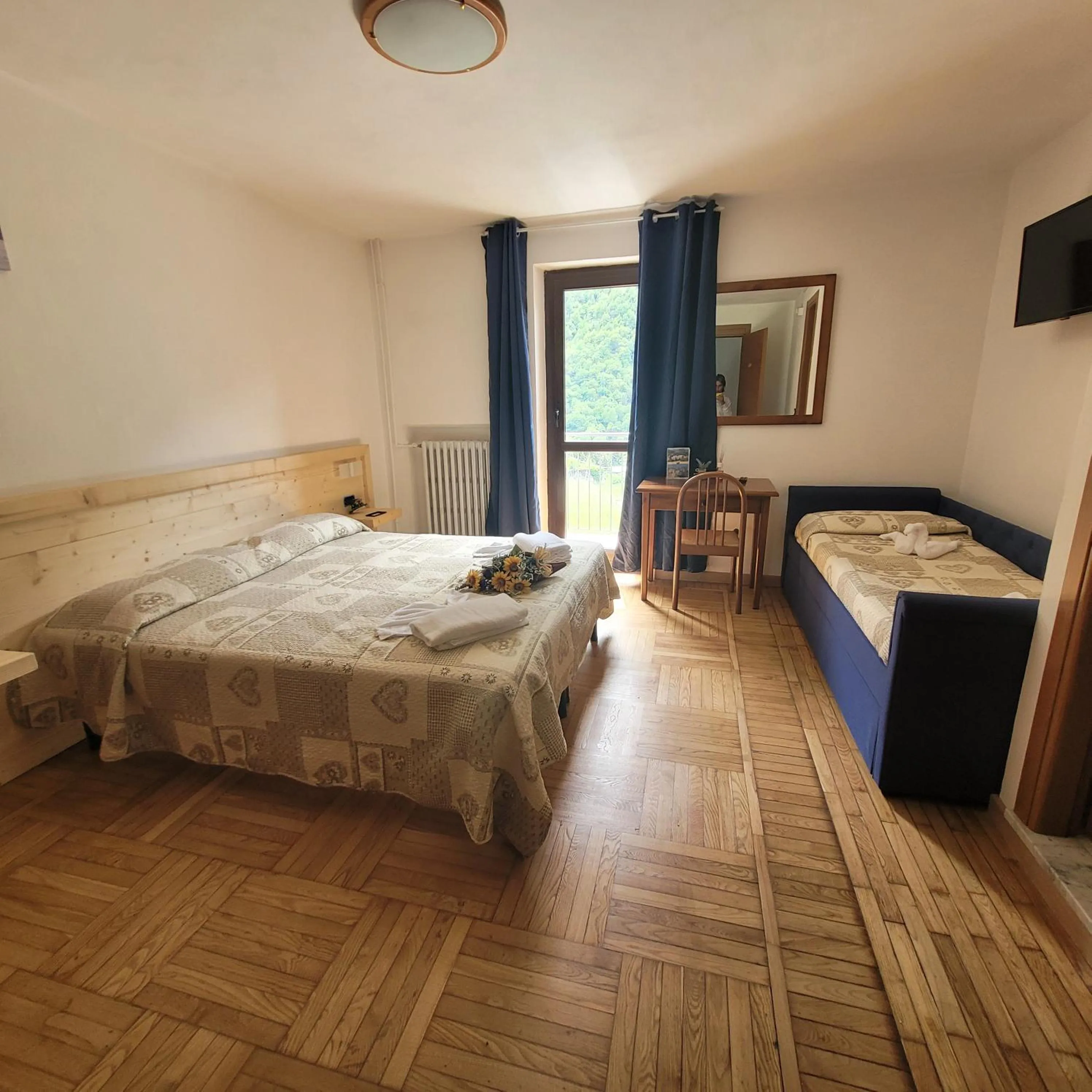 Bed in Chalet Monte Nebius