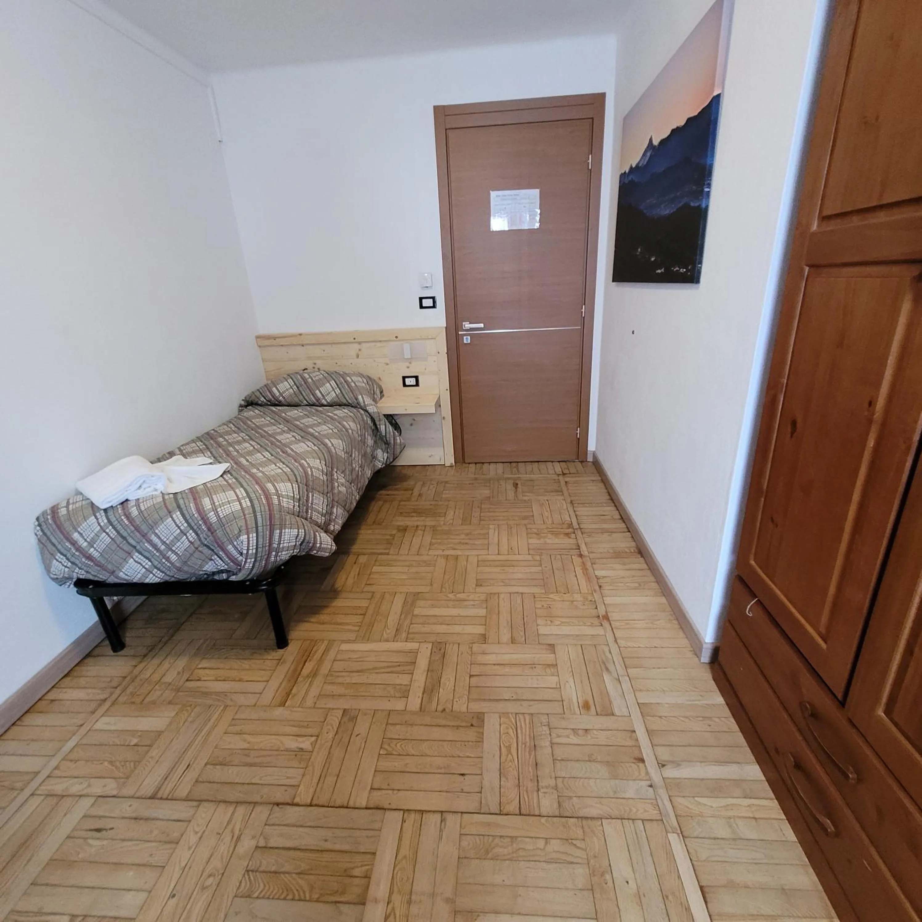 Bed in Chalet Monte Nebius