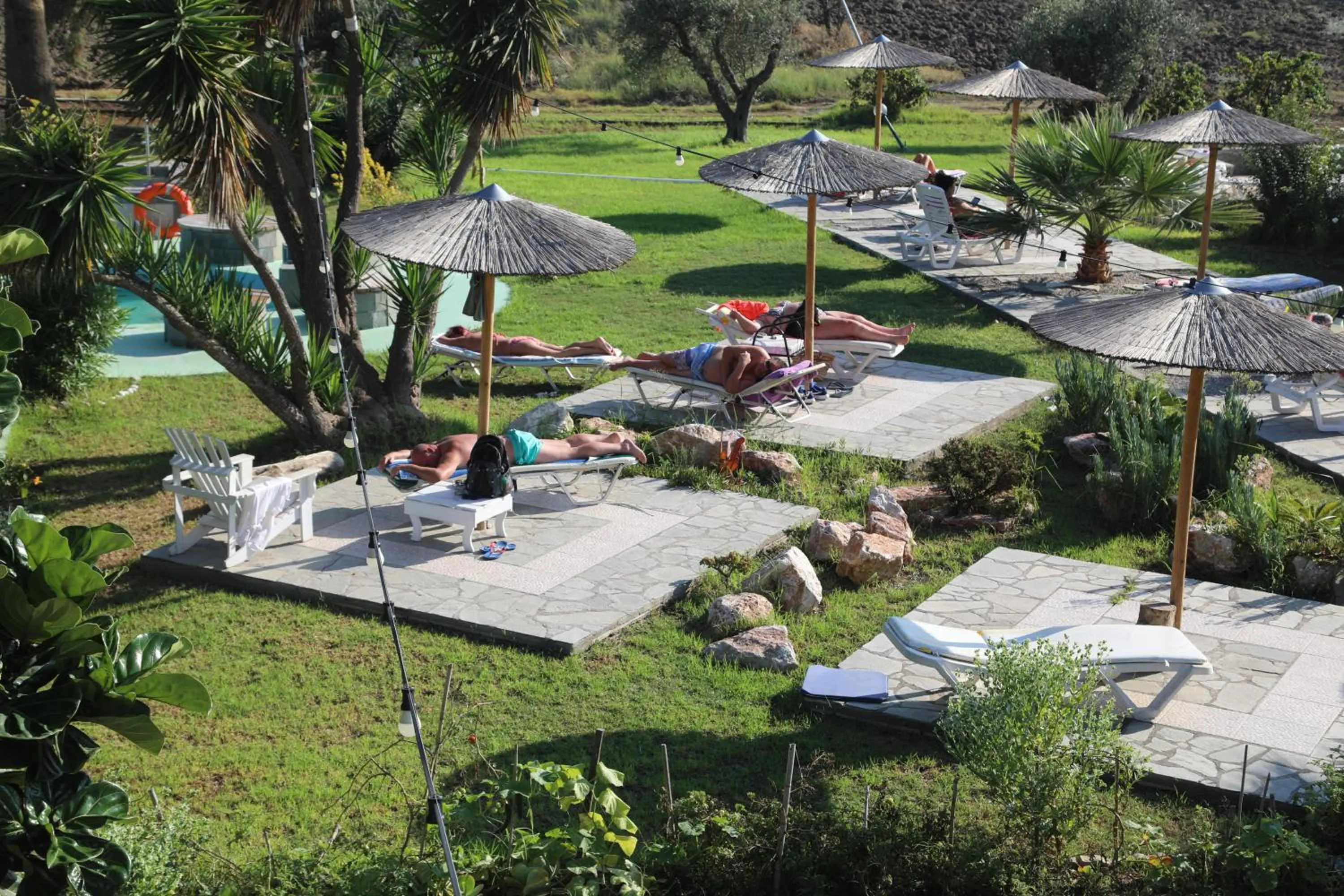 sunbed in Rhodian Sun Hotel