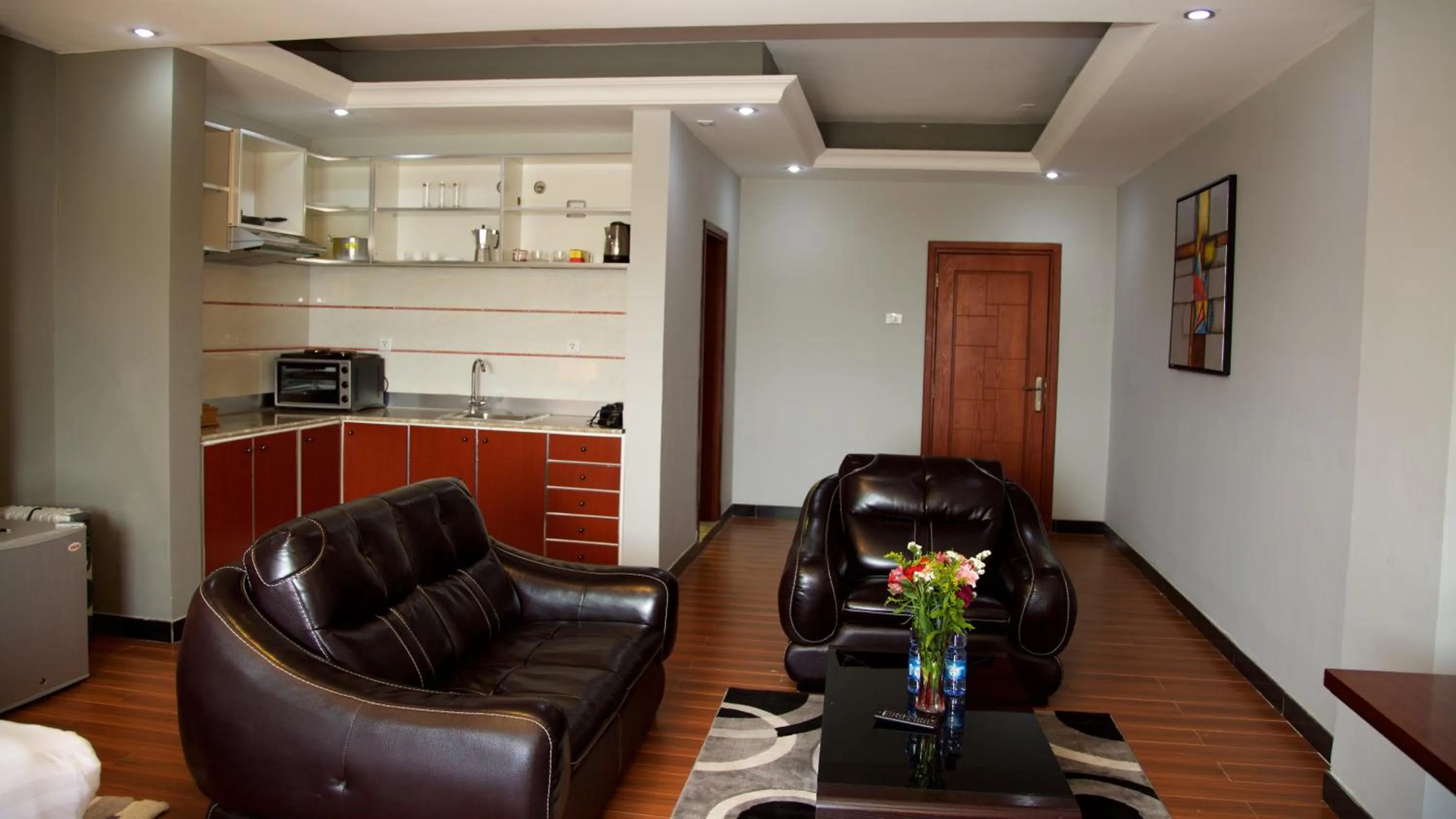 Living room in Yinm Furnished Apartment