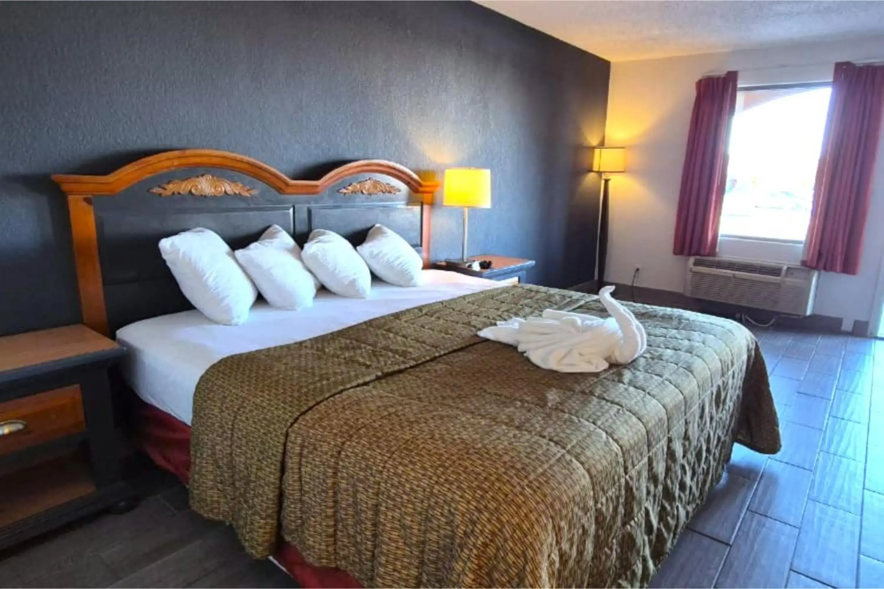 King Bed in Suite Dreams Motel By Capital O Mattoon I - 57 King Bed in Suite Dreams Motel By Capital O Mattoon I - 57