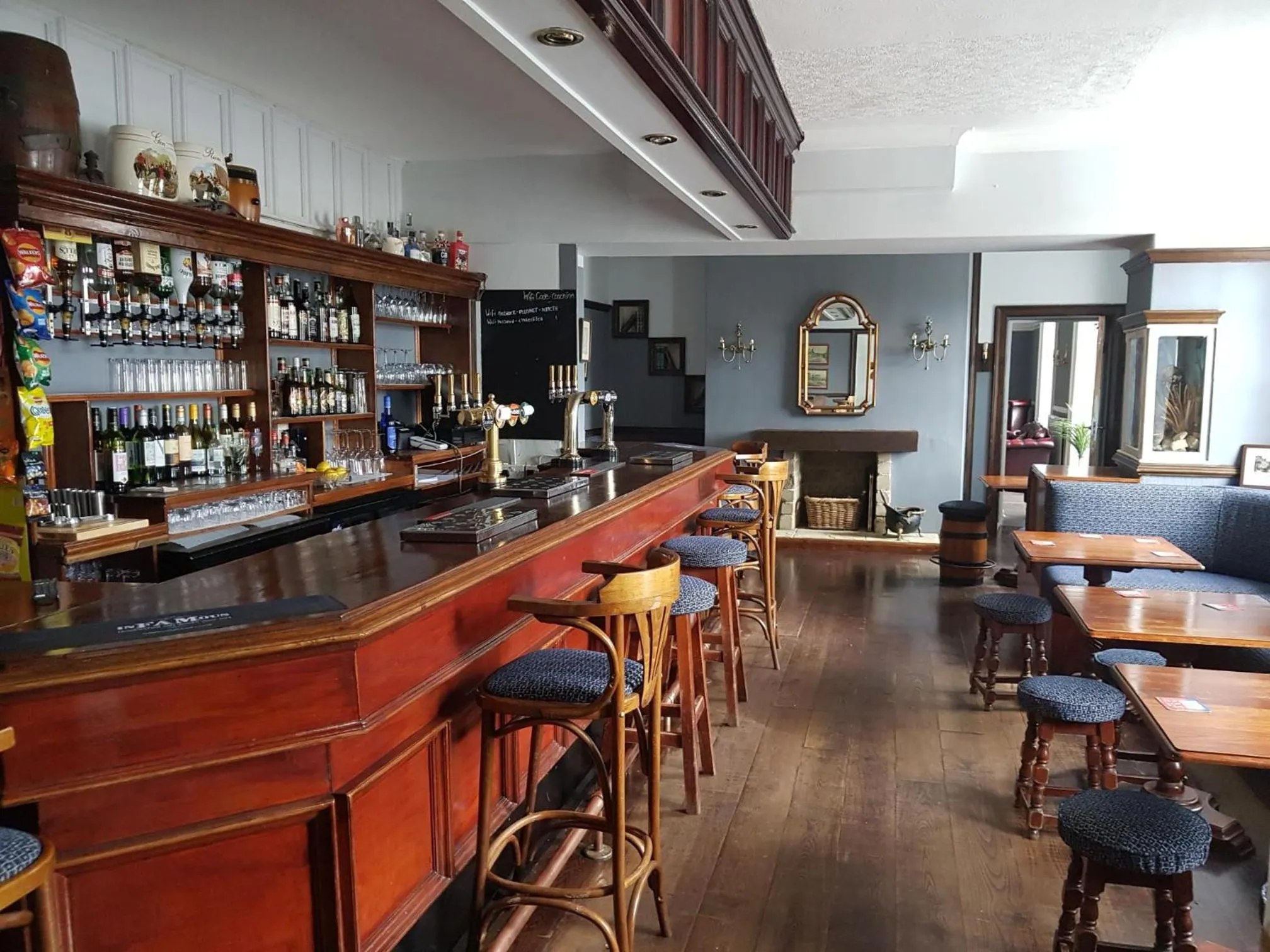 Lounge or bar in Blue Bell Hotel