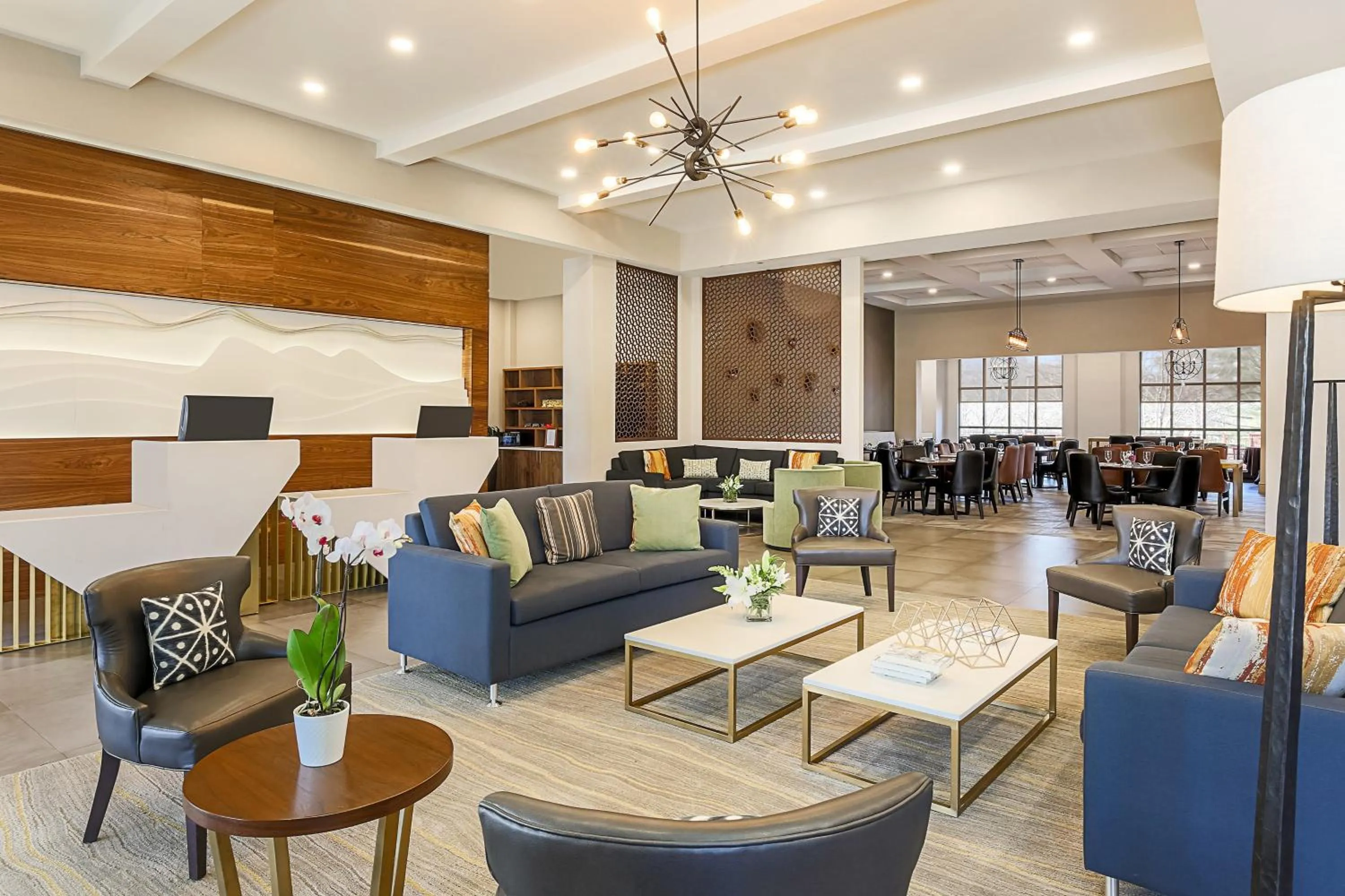 Lobby or reception in Sheraton Tarrytown Hotel