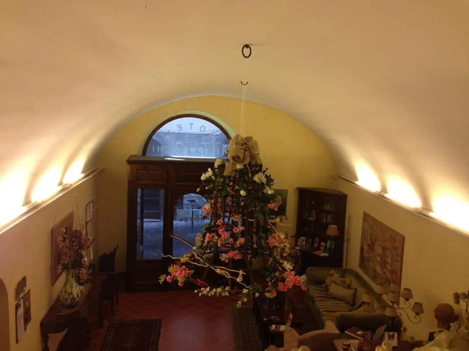 Lobby or reception in Hotel Filippeschi