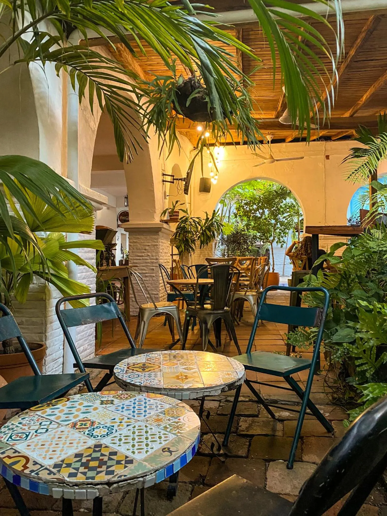 Patio in Hotel Mariscal Robledo