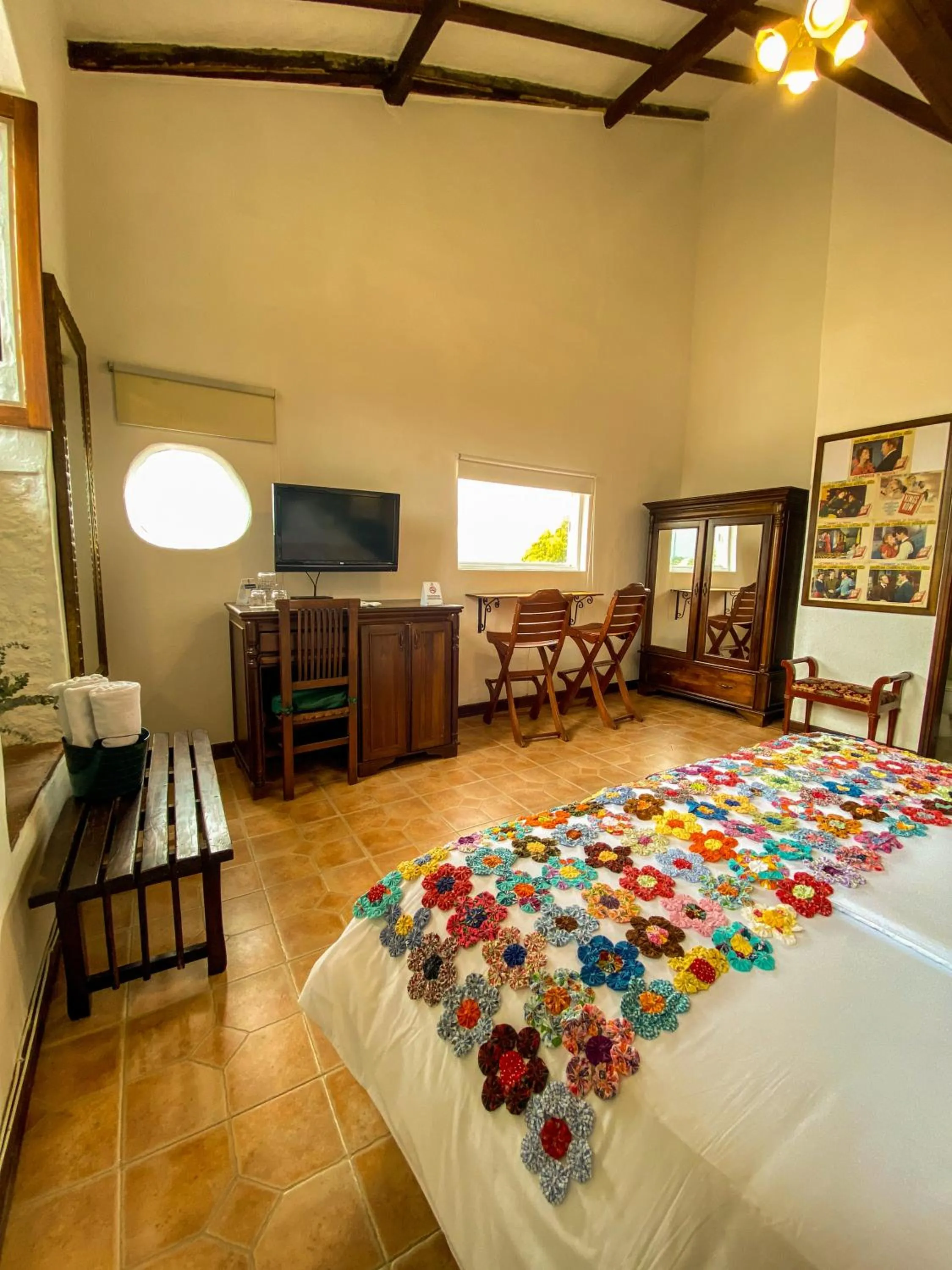 Bed in Hotel Mariscal Robledo