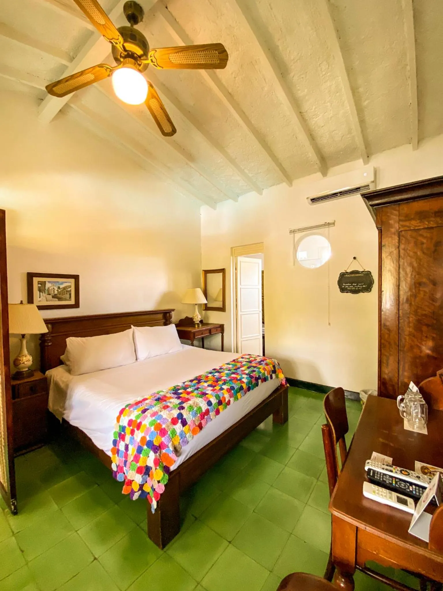 Bed in Hotel Mariscal Robledo