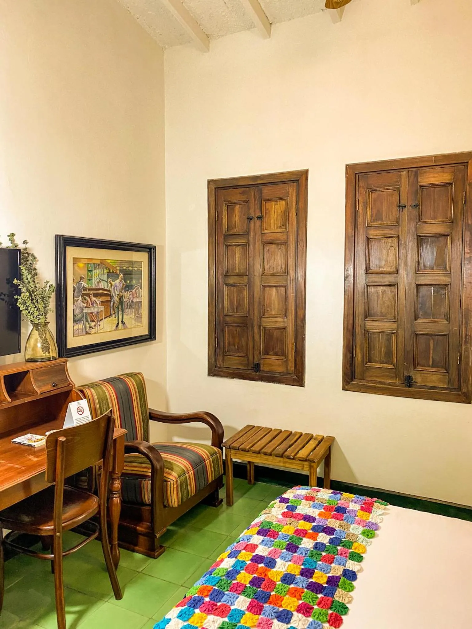 Bed in Hotel Mariscal Robledo