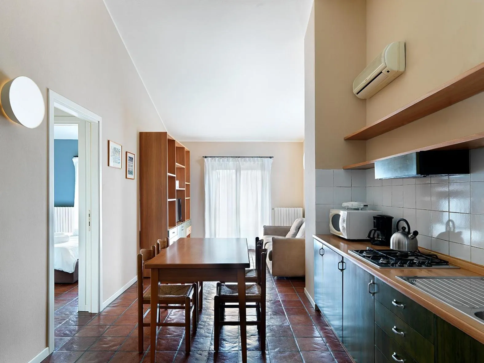 Kitchen or kitchenette in Residence Il Melograno