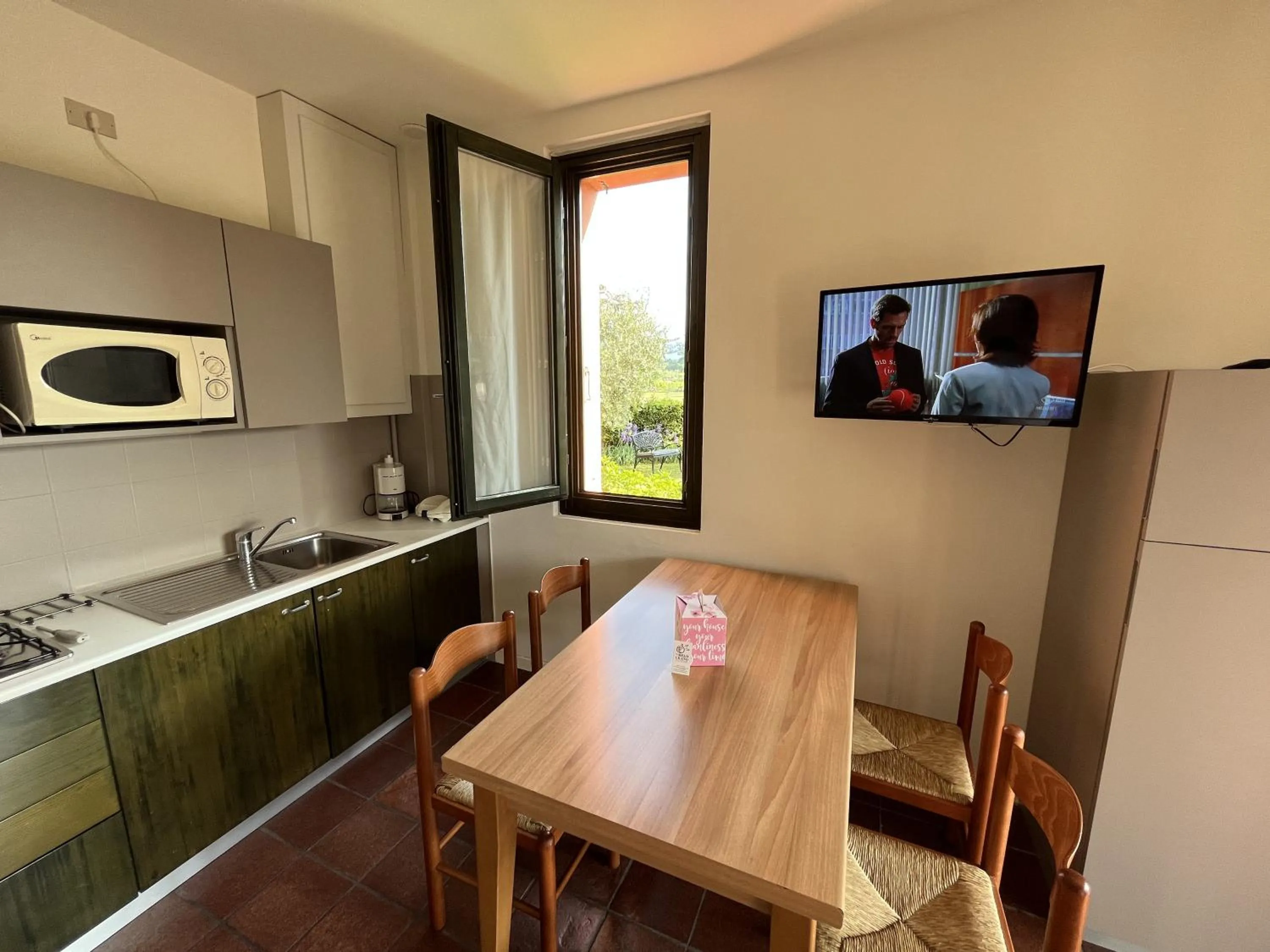 Kitchen or kitchenette in Residence Il Melograno