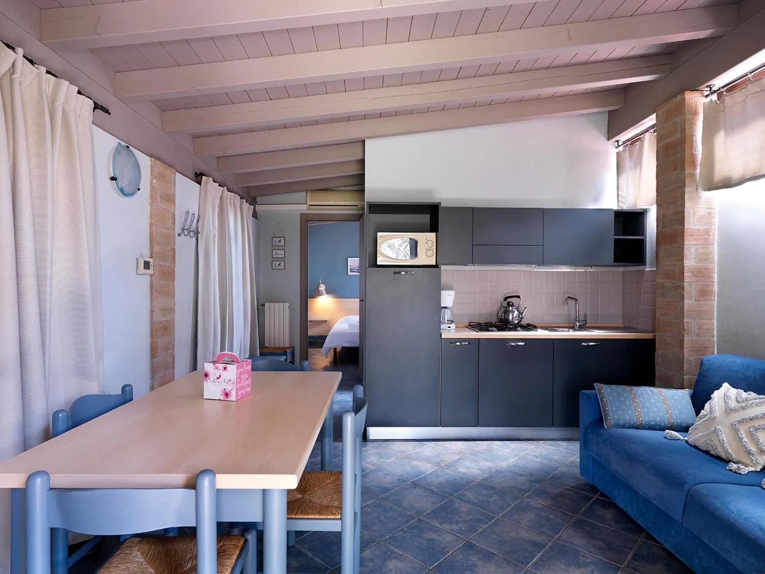 Kitchen or kitchenette in Residence Il Melograno