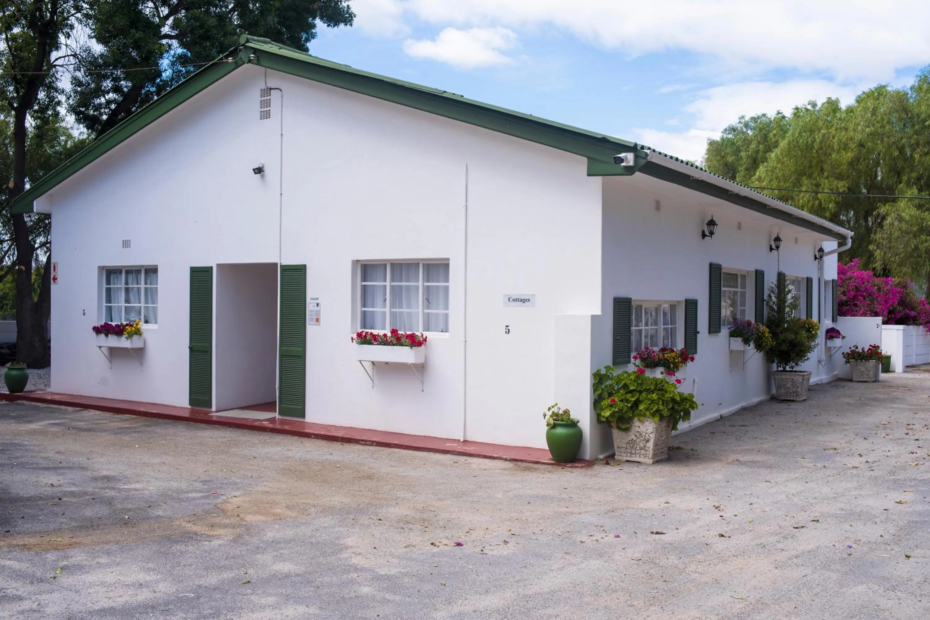 Property building in Green Olive Guesthouse