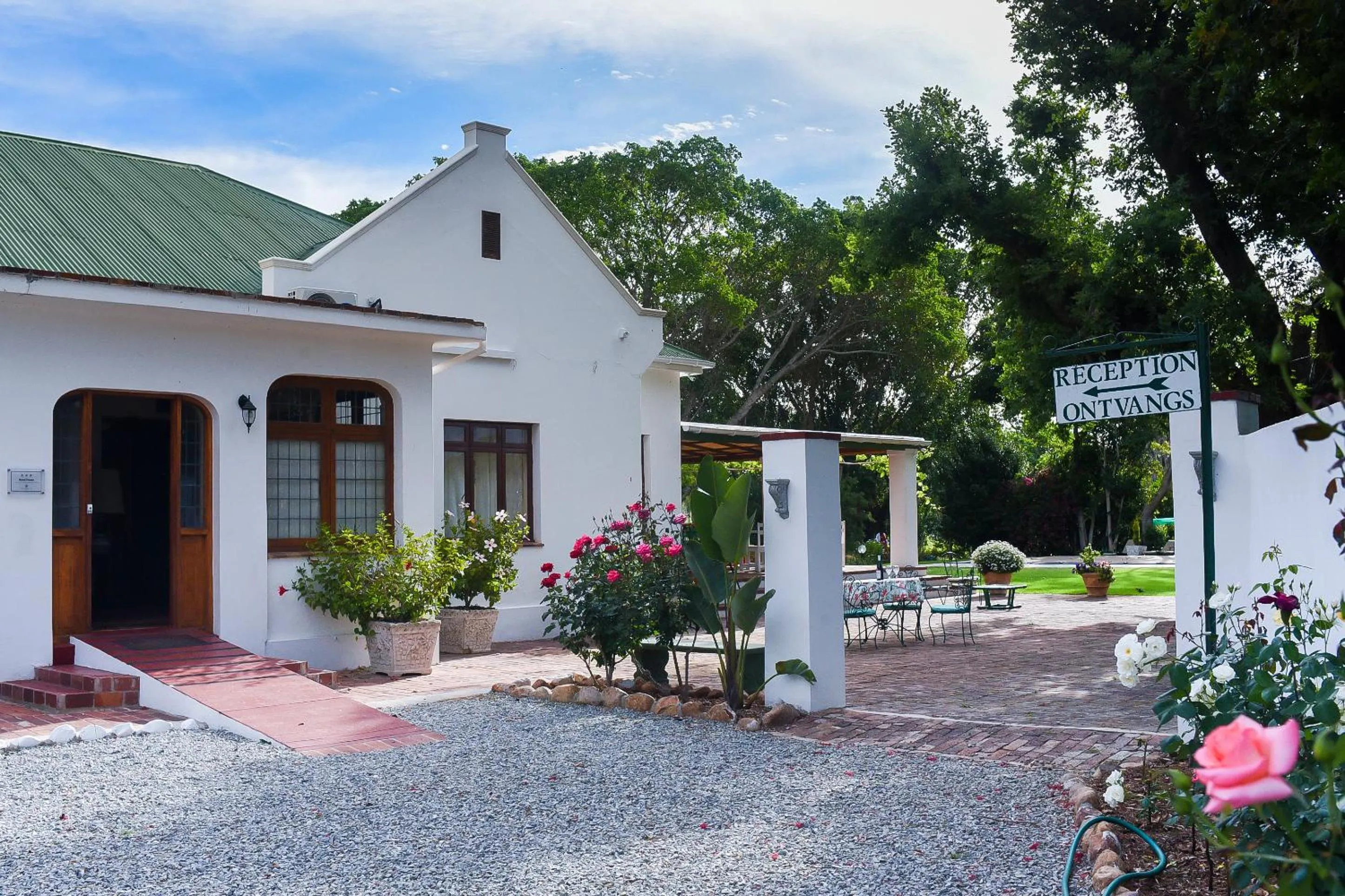 Property building in Green Olive Guesthouse