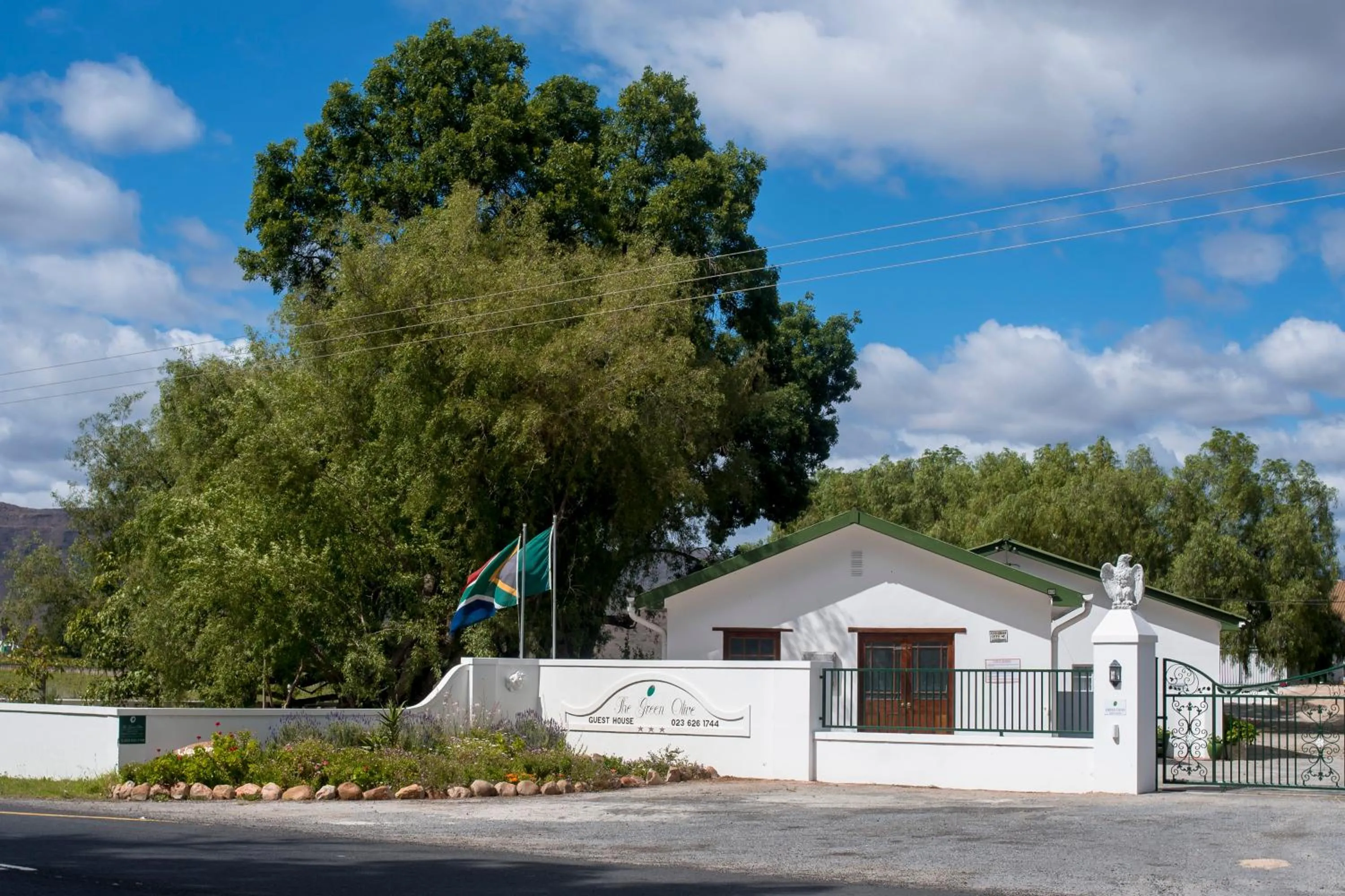 Property building in Green Olive Guesthouse