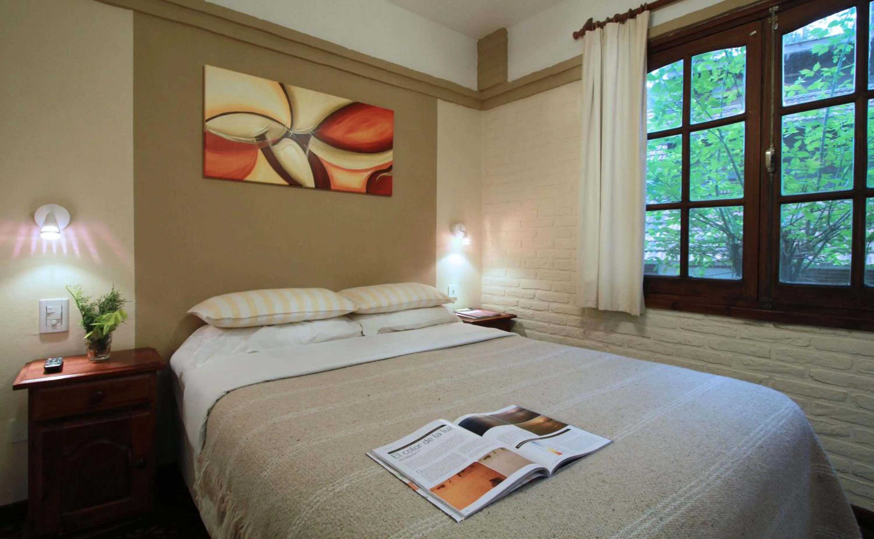 Bedroom, Bed in Posada del Bosque By HS
