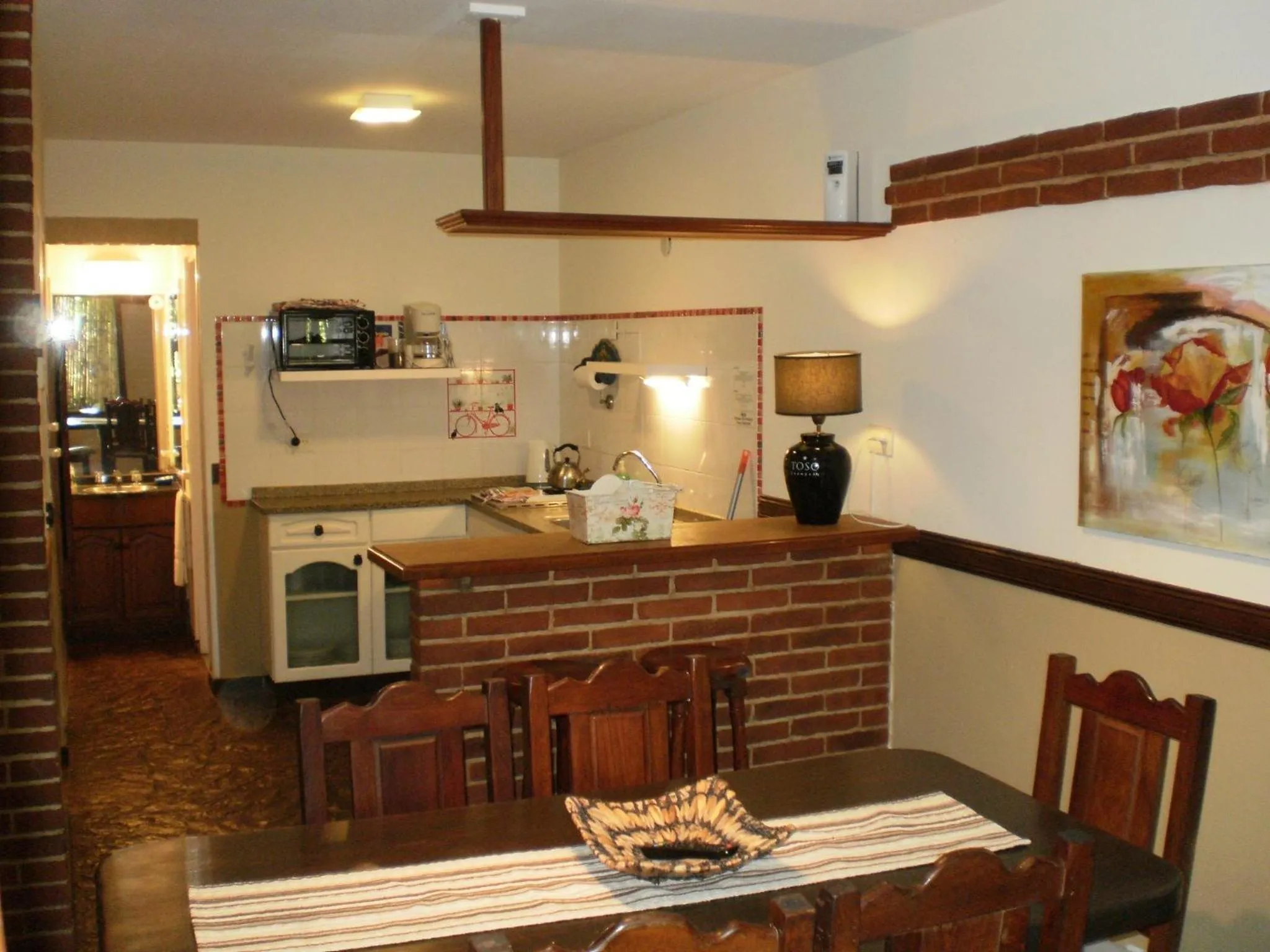 Kitchen or kitchenette in Posada del Bosque By HS