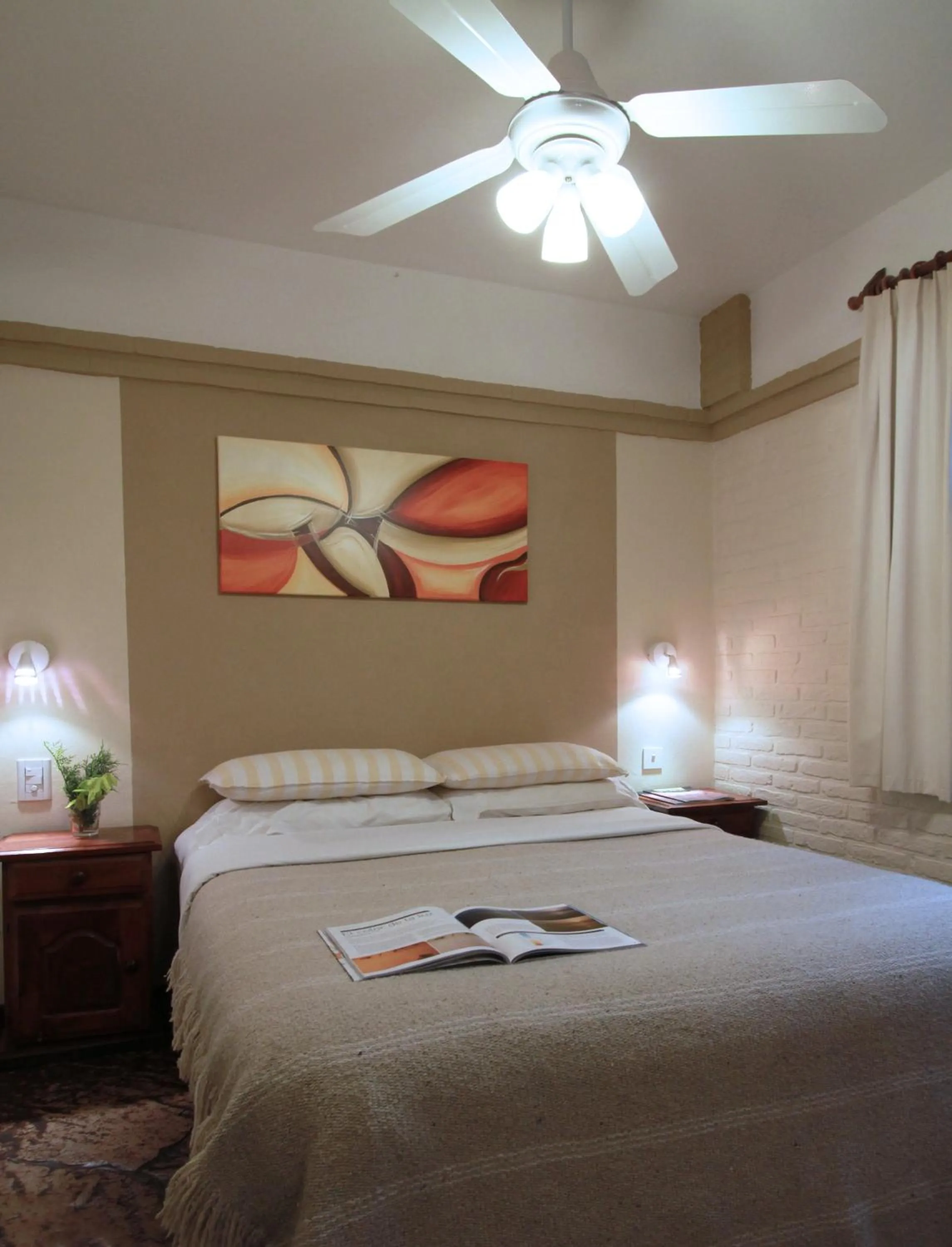 Bedroom, Bed in Posada del Bosque By HS